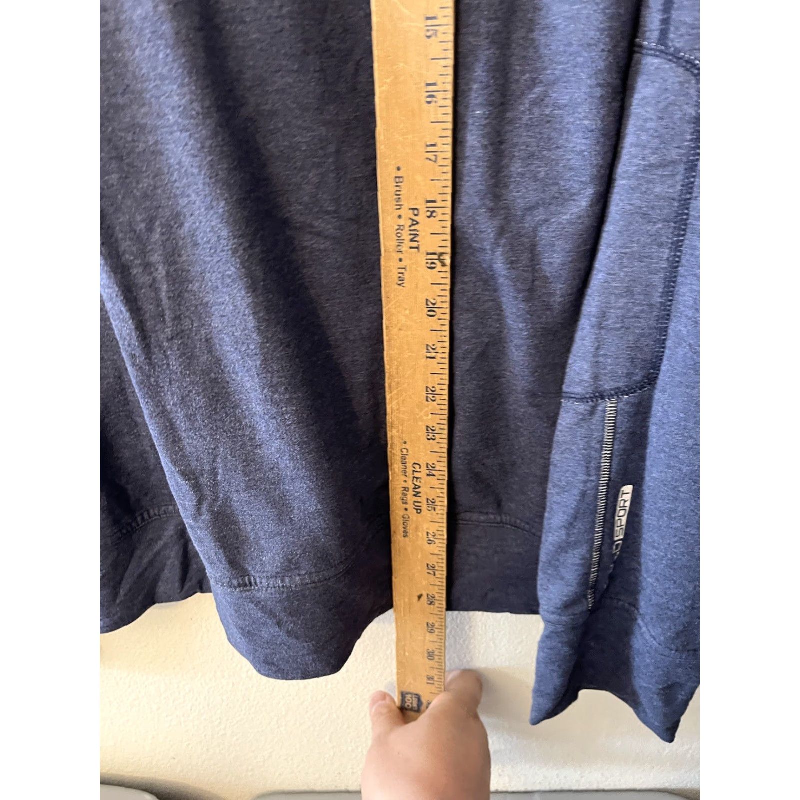 Vintage Polo Sport Ralph Lauren Full Zip Hoodie Jacket Sport Performance Blue XL Men's Shirt Hoodie Size US XL / EU 56 / 4 - 4 Thumbnail