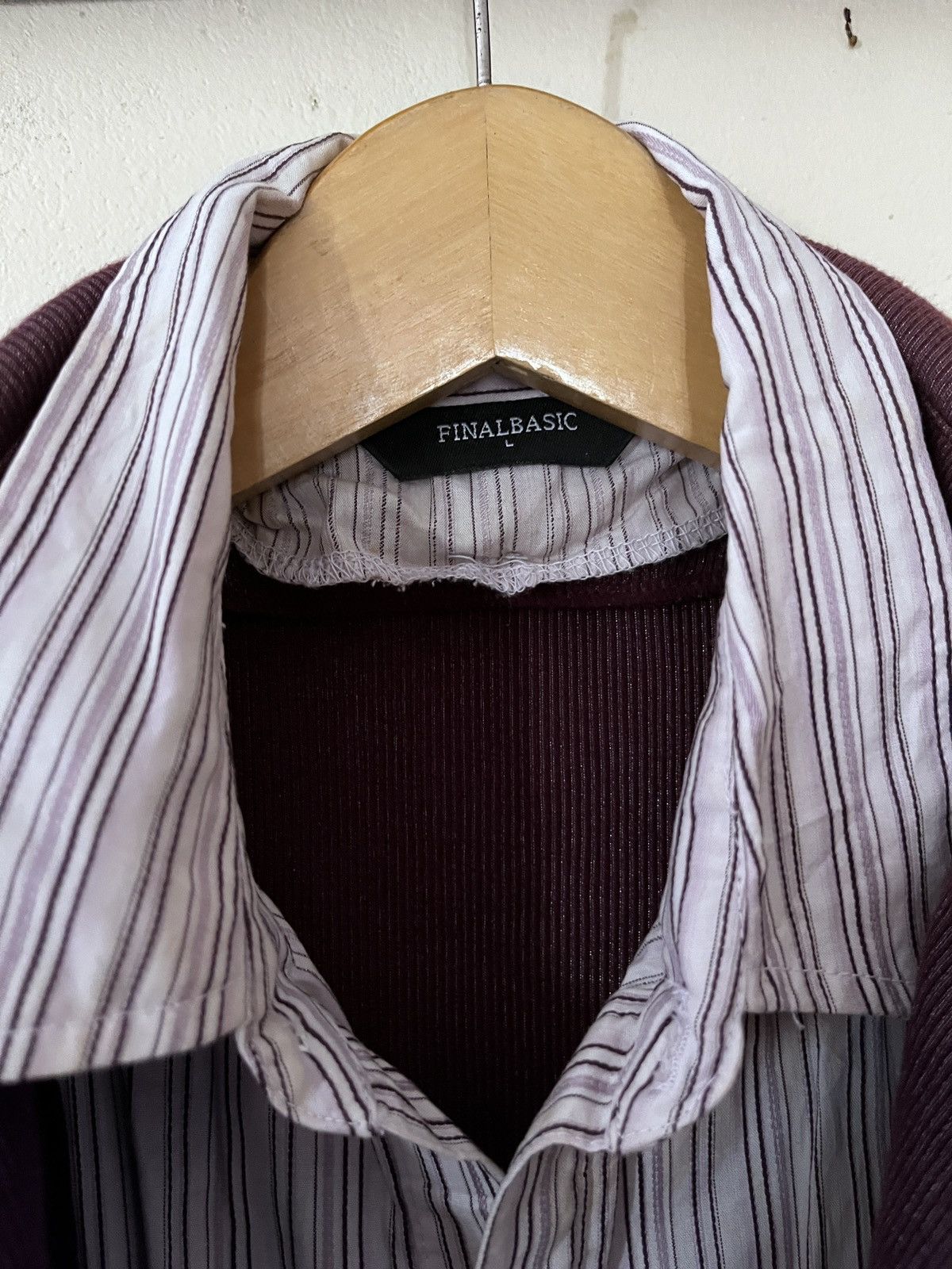 Japanese Brand GRUNGE FINAL BASIC DOUBLE LAYER LEATHER Size US M / EU 48-50 / 2 - 6 Thumbnail