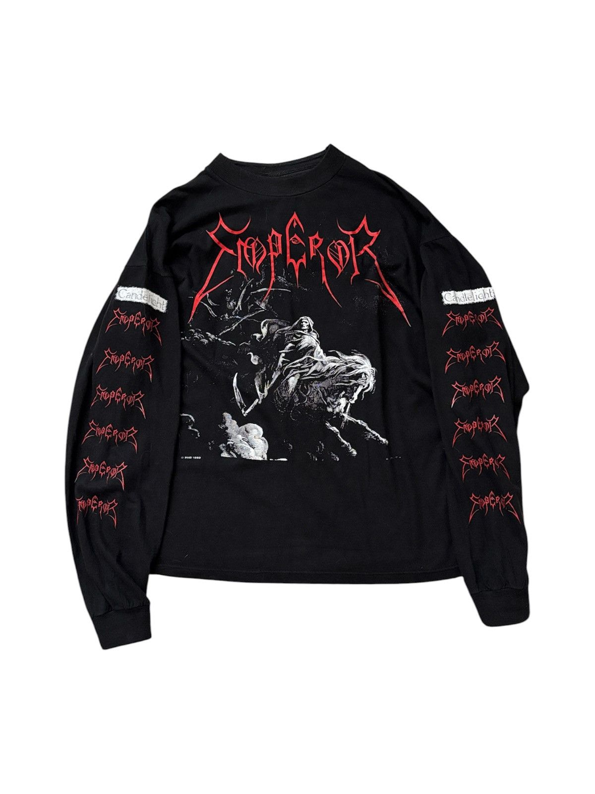 Vintage Vintage 1993 Emperor Longsleeve Size US XL / EU 56 / 4 - 1 Thumbnail