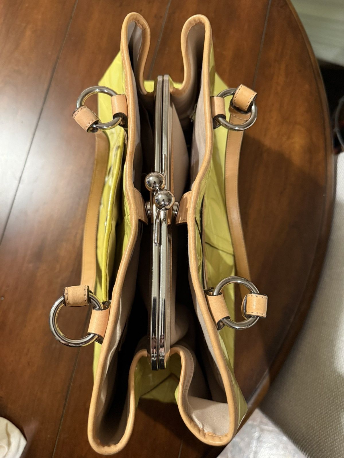 Coach Y2K Era Coach Two Way Tote in Lime Green Size ONE SIZE - 10 Thumbnail
