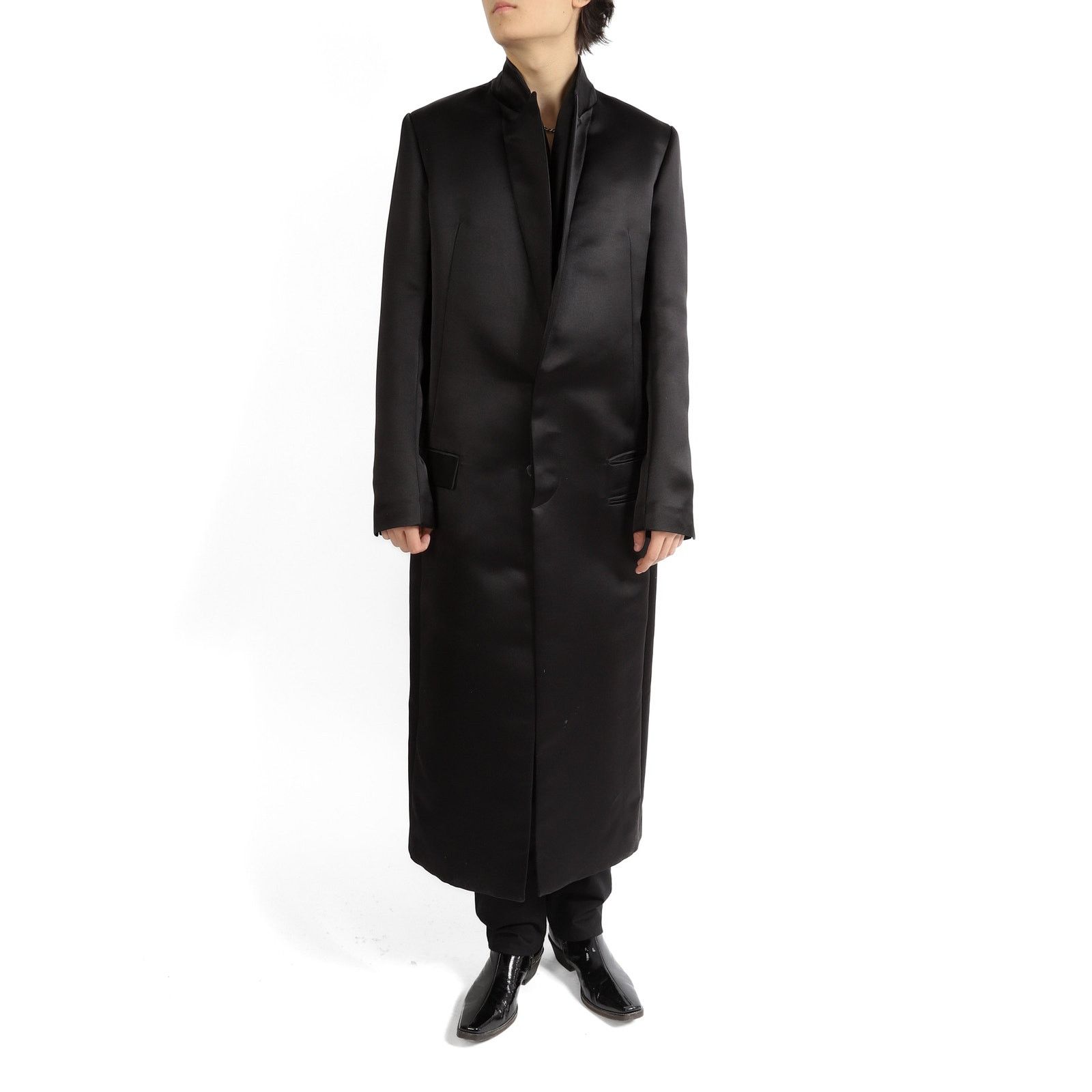 Haider Ackermann FW20 Black Taroni Coat 1 of 1 Prototype Size US S / EU 44-46 / 1 - 5 Thumbnail