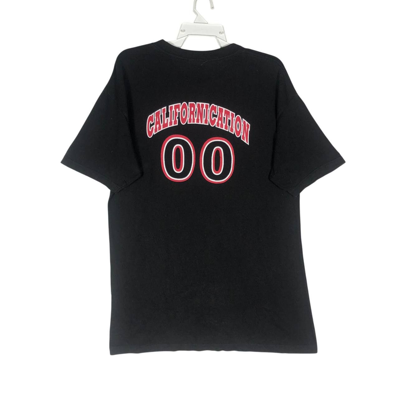 Band Tees Vintage 90s Red Hot Chili Peppers Black T-Shirt Size US L / EU 52-54 / 3 - 5 Thumbnail