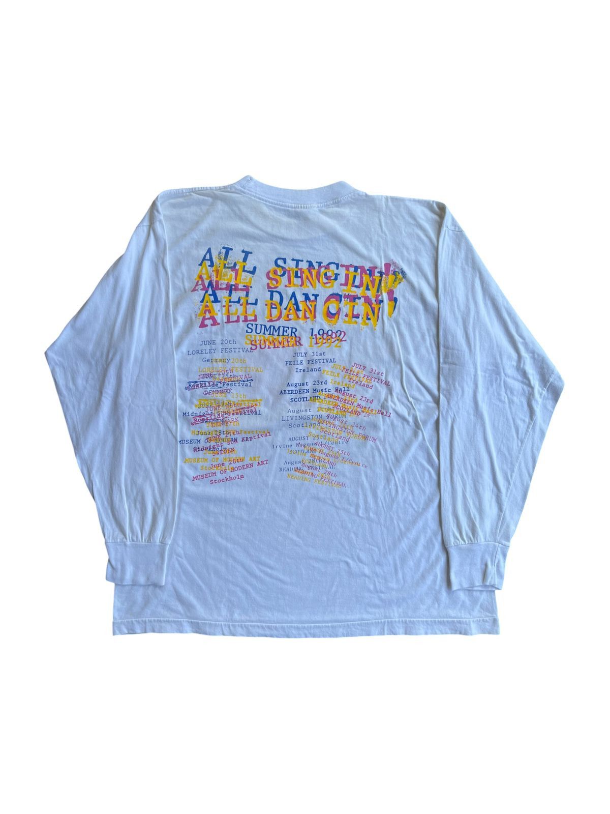 Band Tees 1992 The Wonder Stuff Longsleeve Size US XL / EU 56 / 4 - 3 Thumbnail