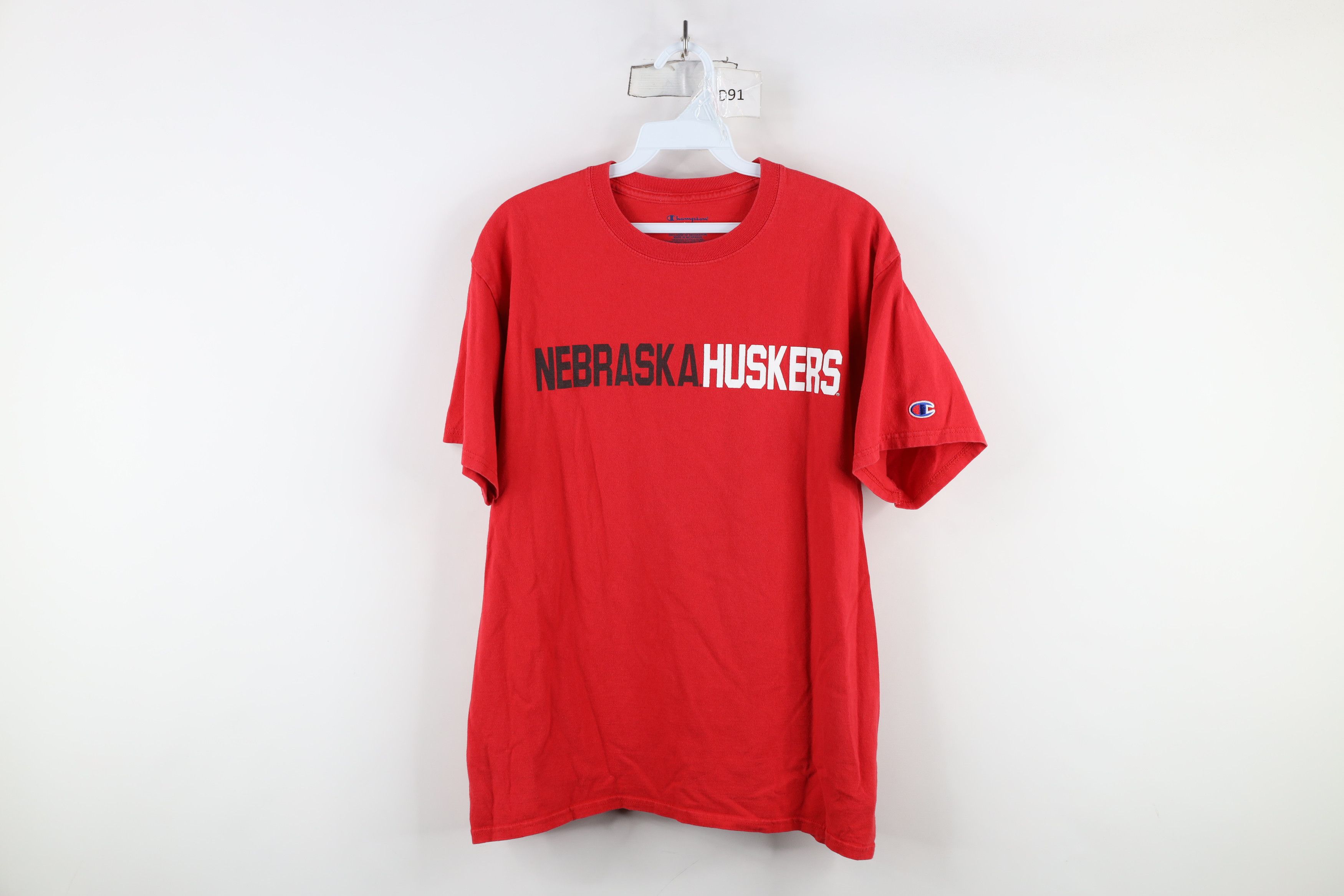 Champion × Vintage Vintage Champion University of Nebraska T-Shirt Red Size US M / EU 48-50 / 2 - 1 Thumbnail