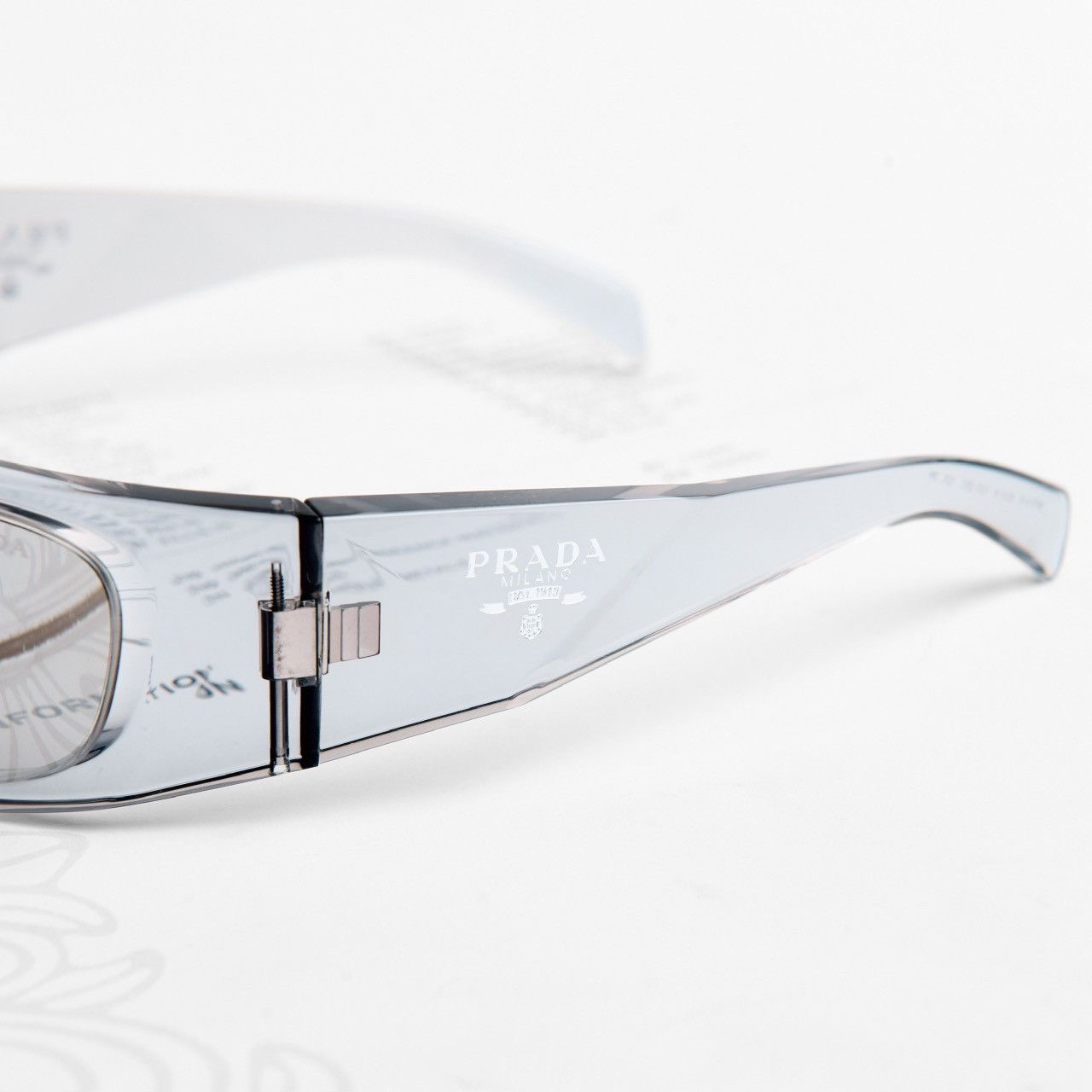 Prada PRADA 0PR A19S 12R2B0 SUNGLASSES Size ONE SIZE - 3 Thumbnail