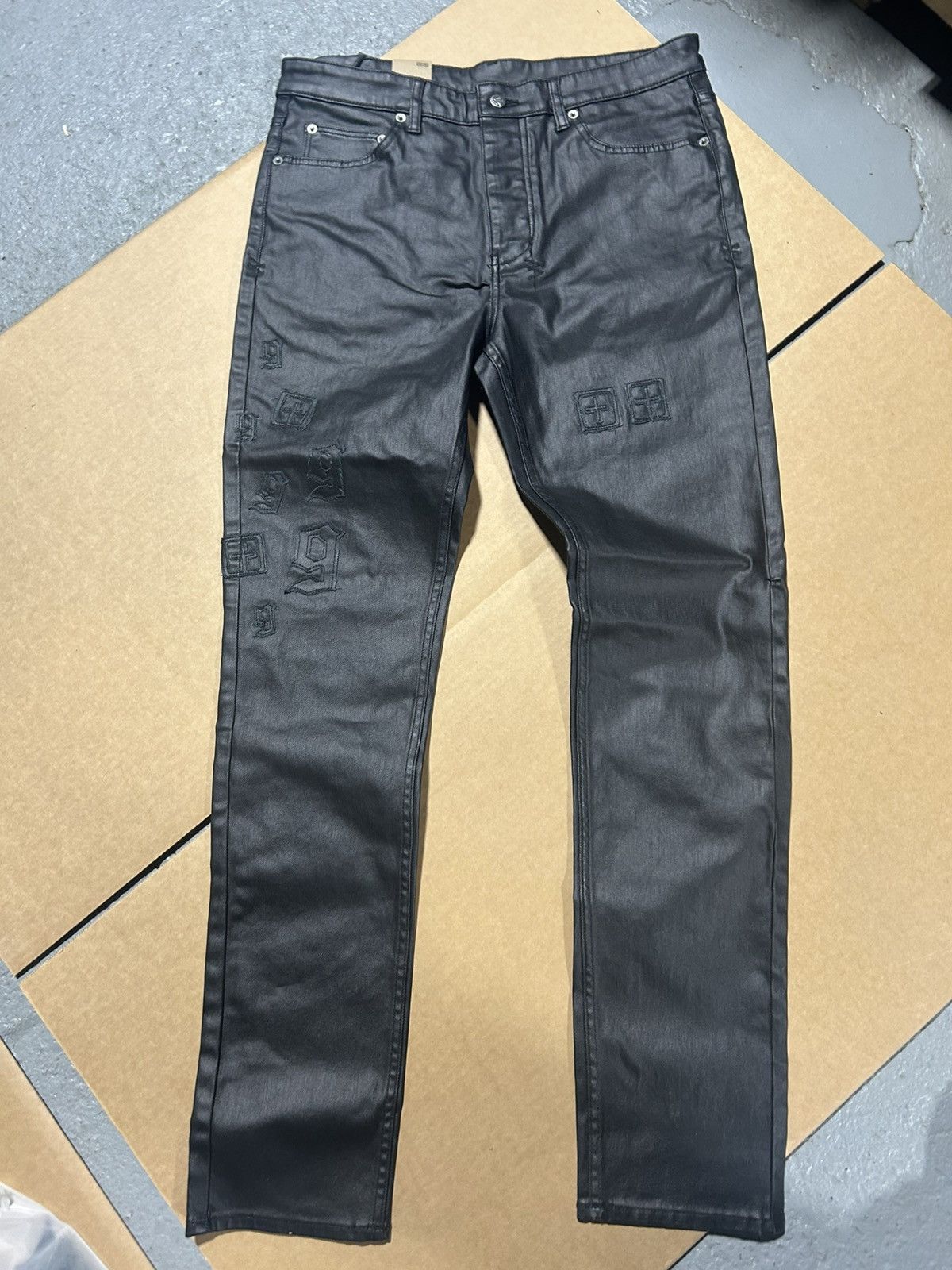 999 Club × Ksubi Ksubi juice wrld jean chitch black wax 999 Size US 34 / EU 50 - 1 Thumbnail