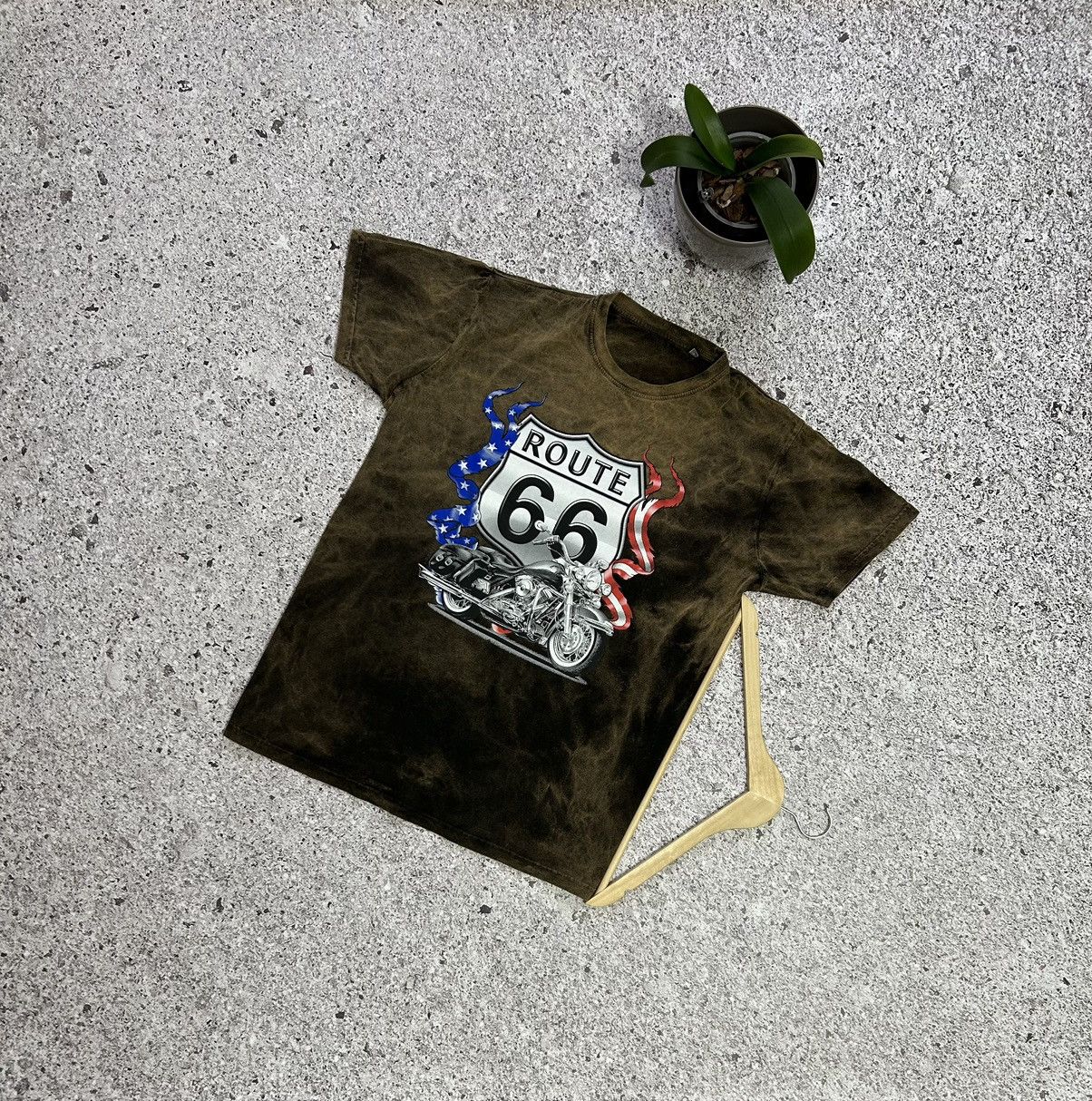 Harley Davidson × Route 66 × Vintage Vintage 90s Route 66 Like West Choppers Harley Davidson Tee Size US L / EU 52-54 / 3 - 1 Thumbnail