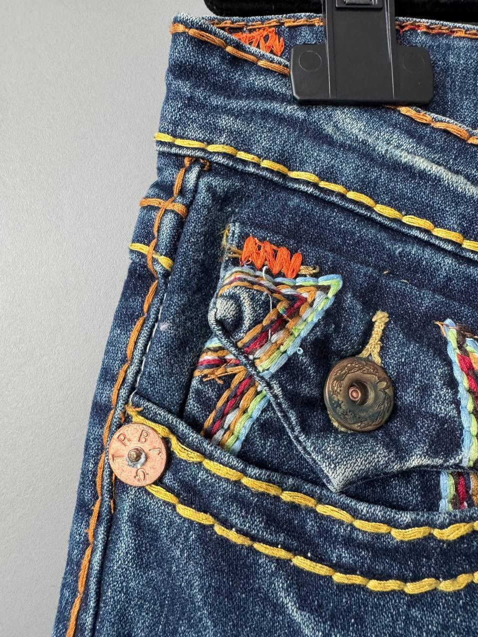 True Religion True Religion World Tour Billy Super T Womens 31 Denim Je Size 31" - 4 Thumbnail