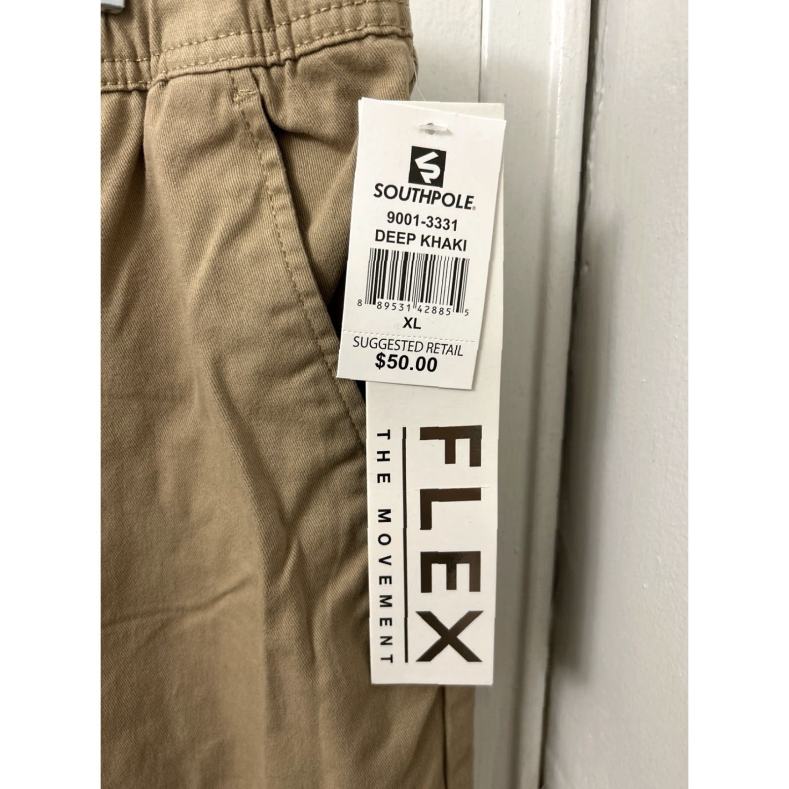 Southpole Southpole Jogger Pants Mens XL Tan Khaki Flex The Movement NWT Size US 36 / EU 52 - 5 Thumbnail