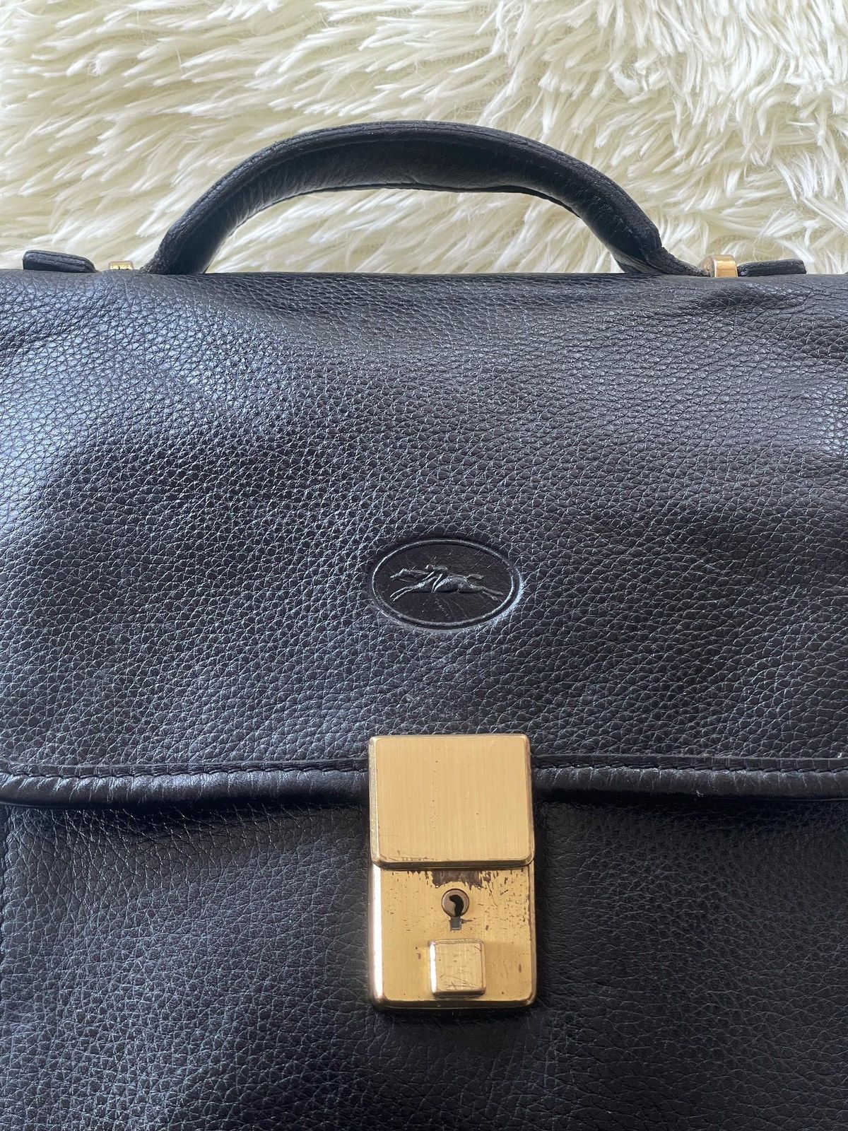 Leather × Longchamp × Vintage Vintage Longchamp Sling Shoulder Bag Size ONE SIZE - 13 Thumbnail