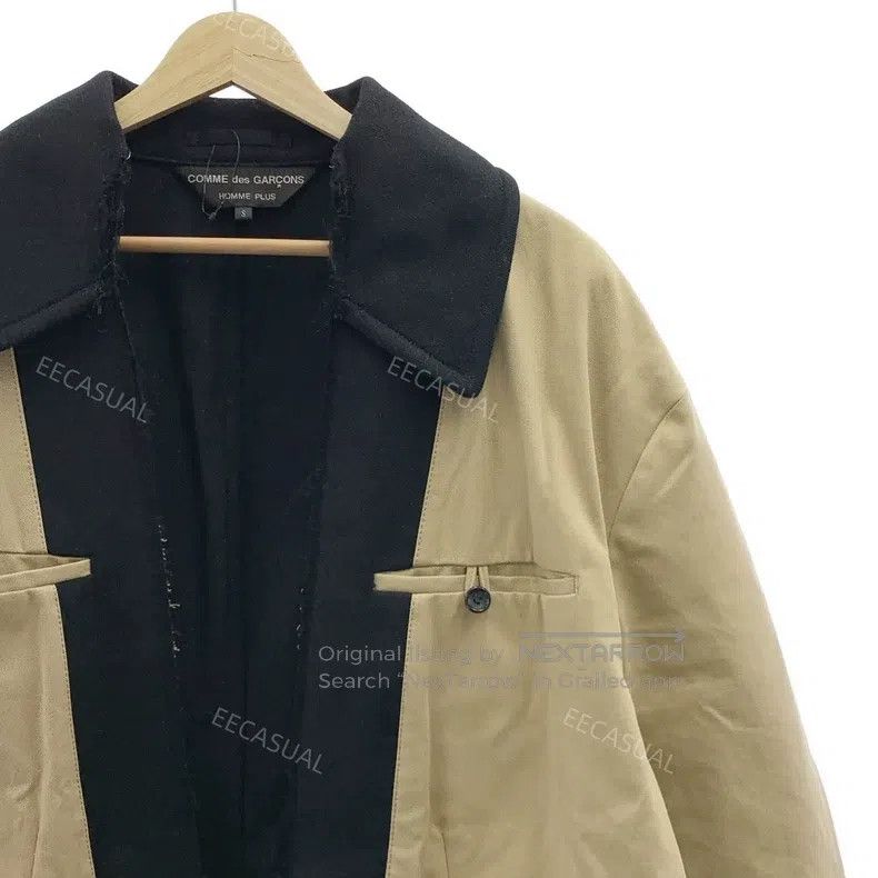 Comme des Garcons Comme Des Garcons Wool Blended Double Sided Wearable Coat Size US S / EU 44-46 / 1 - 8 Thumbnail