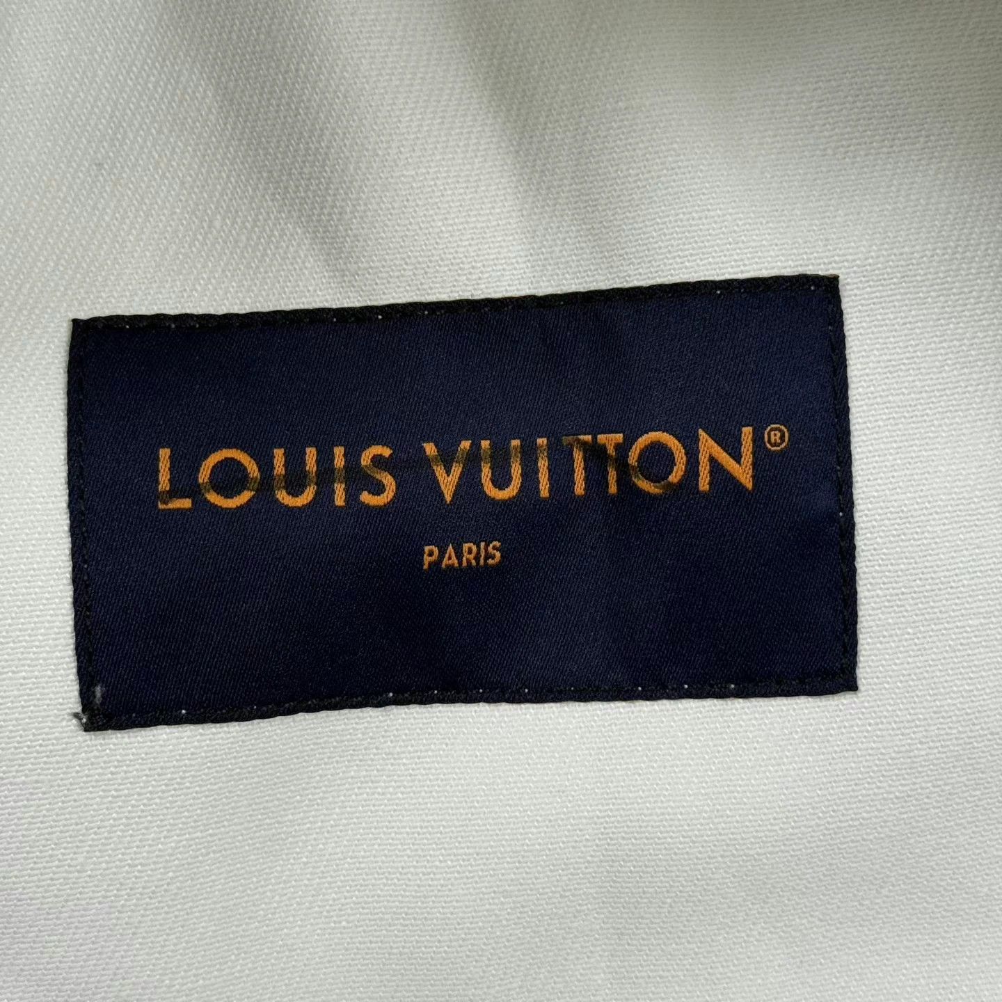 Louis Vuitton LV spray-painted splatter denim jacket Size US L / EU 52-54 / 3 - 6 Thumbnail