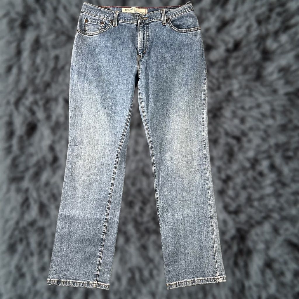 Levi's VINTAGE Levi's 550 Jeans Womens 12M Medium Wash Relaxed Fit Bootcut Cowgirl Size 34" / US 12 / IT 48 - 1 Thumbnail