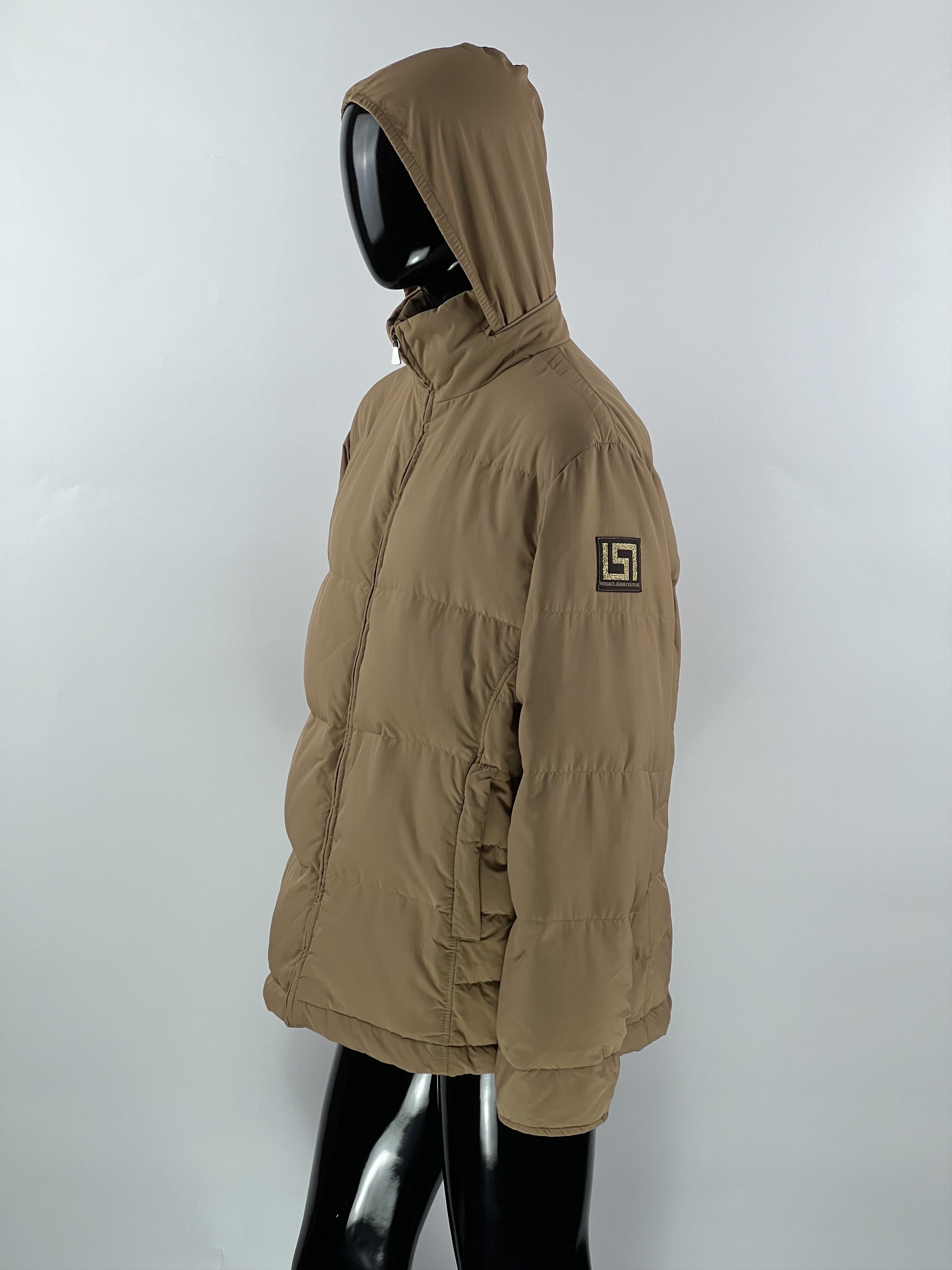 Versace × Versace Jeans Couture × Vintage Rare Vintage Versace Jeans Couture Puffer Down Jacket Size L / US 10 / IT 46 - 1 Thumbnail