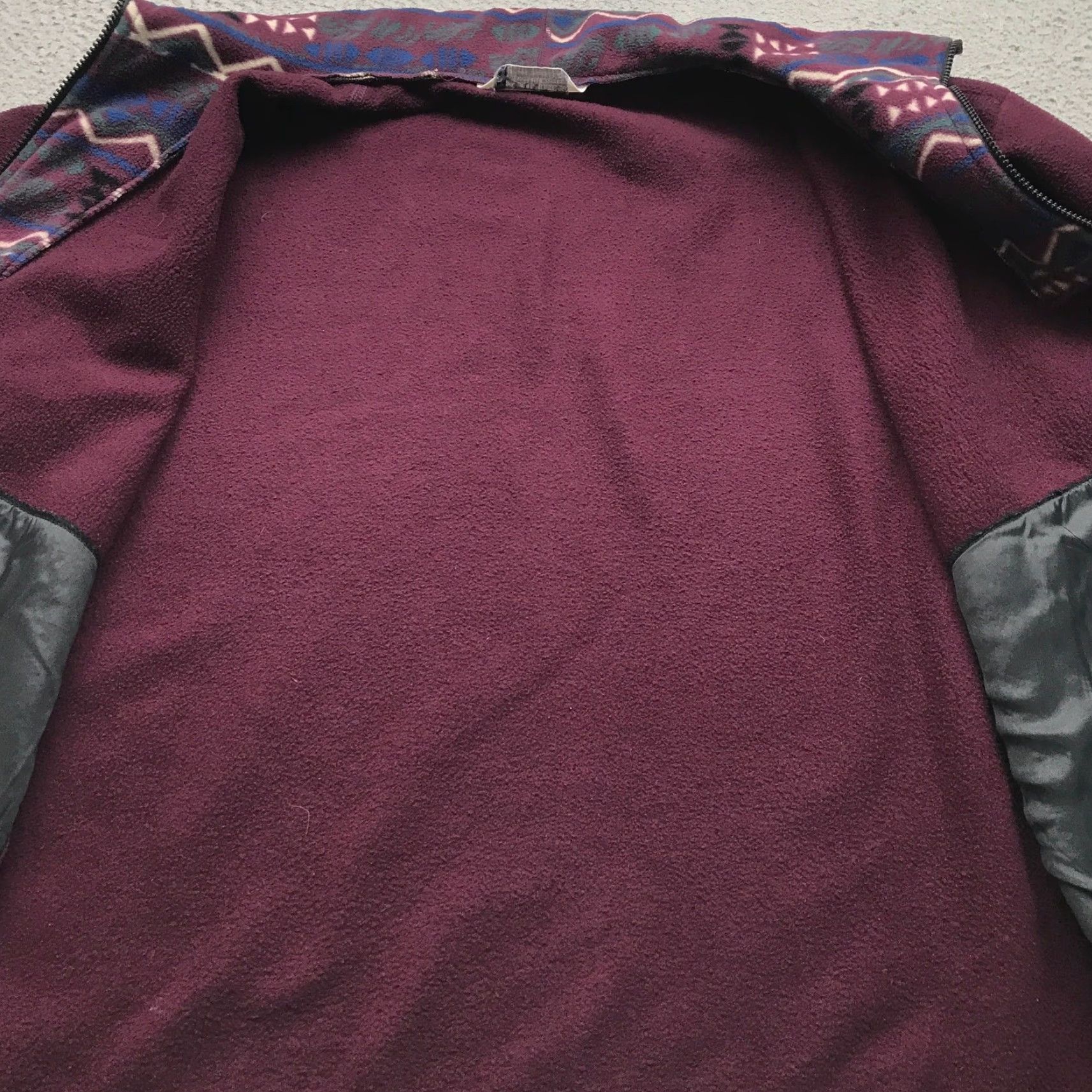 Vintage VINTAGE Columbia Sportswear Fleece Jacket Mens XL Maroon Full Zip Pockets Embroidered Logo 90s Outdoor Casual Size US XL / EU 56 / 4 - 5 Thumbnail