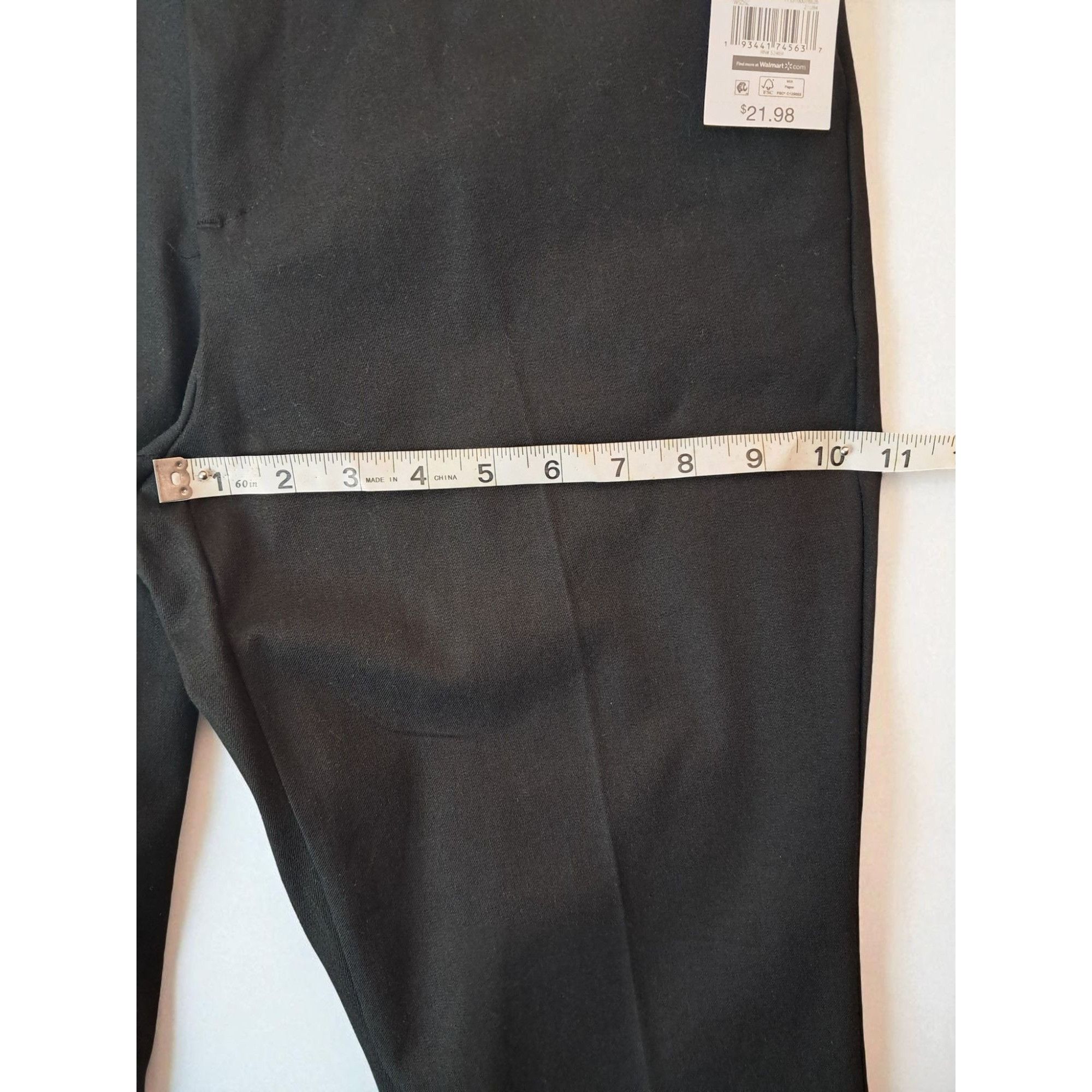 Other Time and True Women's Black Skinny Four-Way Stretch Pants Si Size 30" / US 8 / IT 44 - 9 Thumbnail