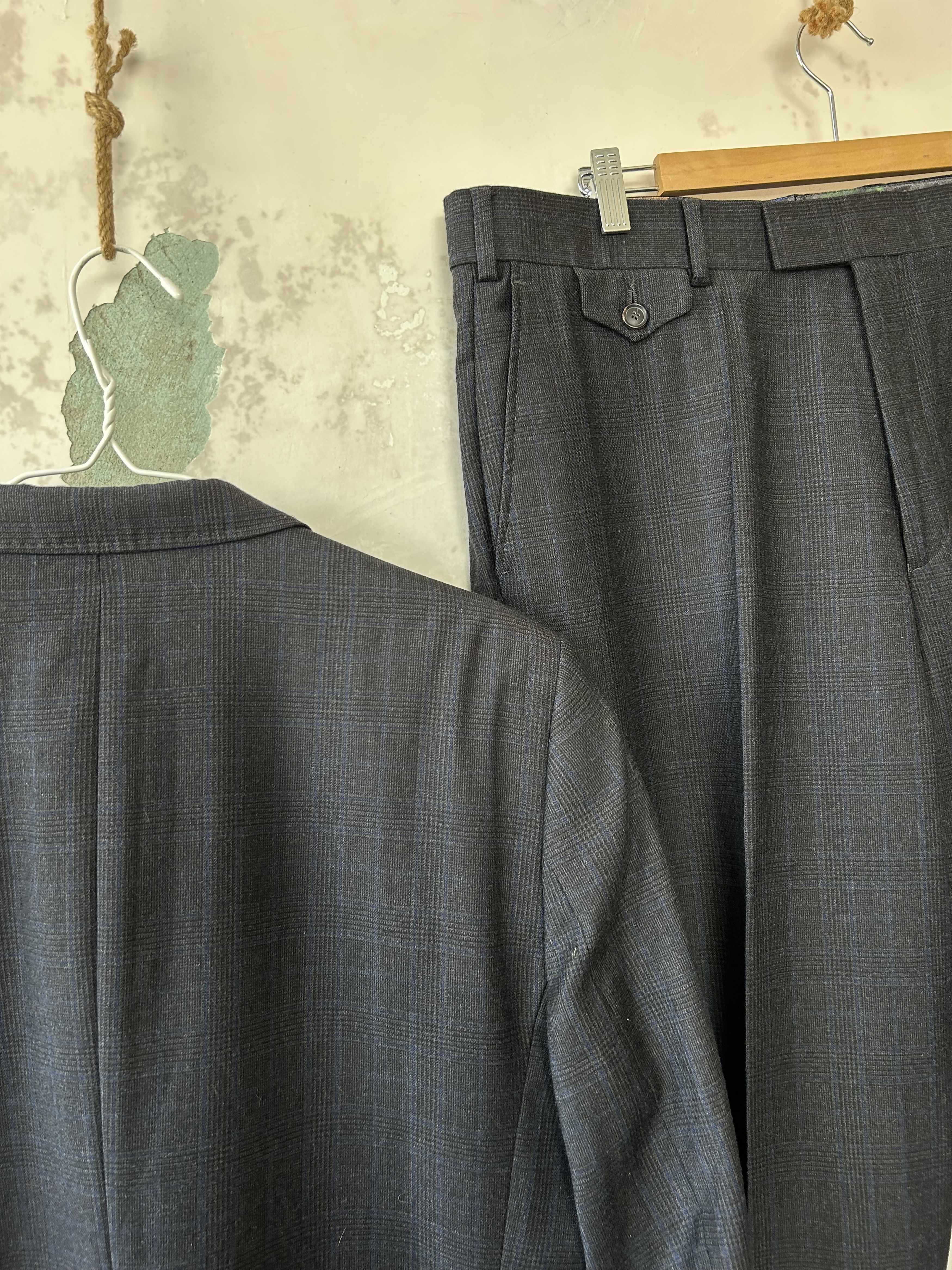 Ted Baker Ted Baker Suit Wool London Endurance 2 Piece 42 R Size 42R - 9 Thumbnail