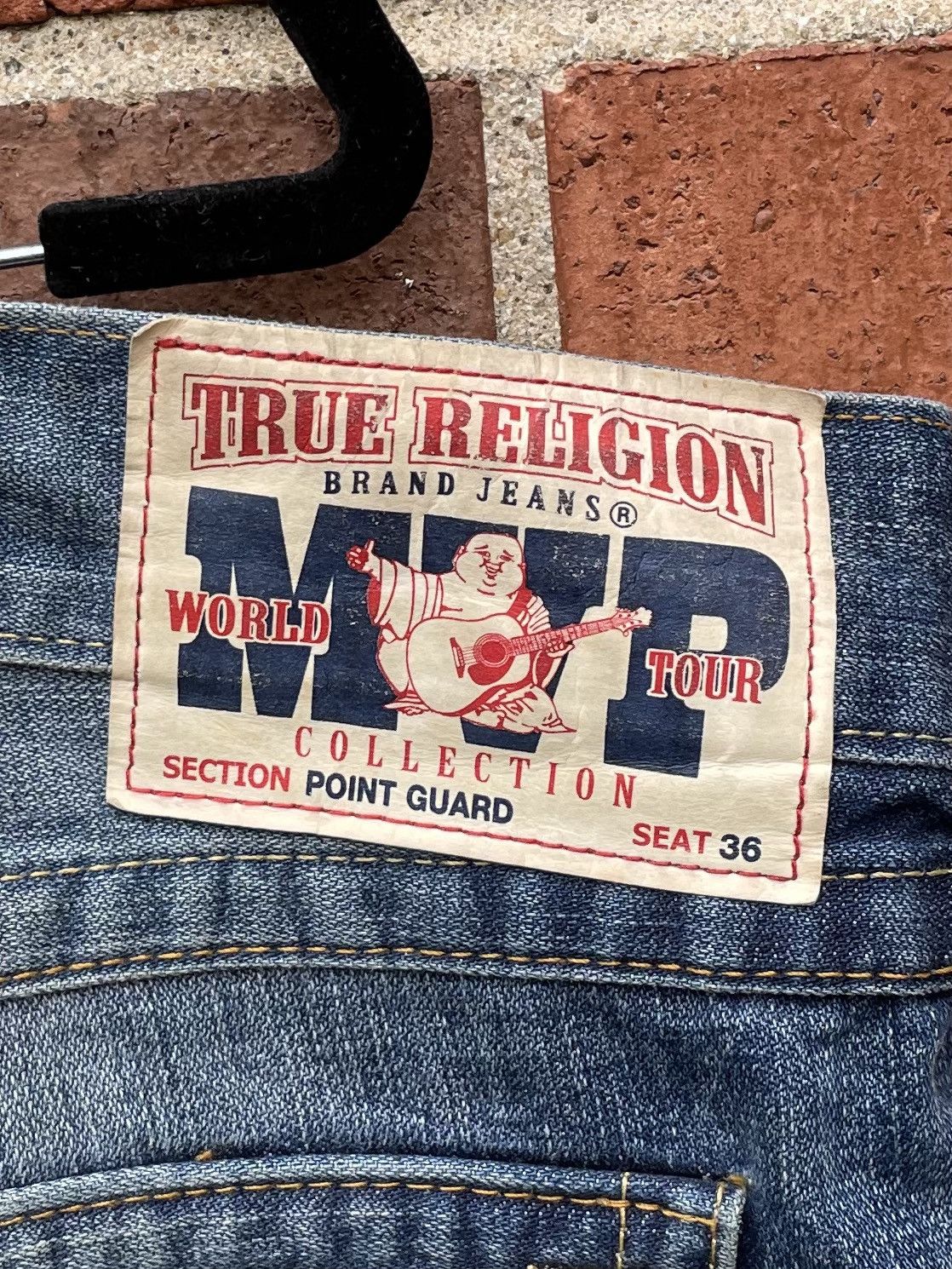 True Religion True Religion MVP World Tour Point Guard Men Jeans Size US 42 / EU 58 - 9 Thumbnail