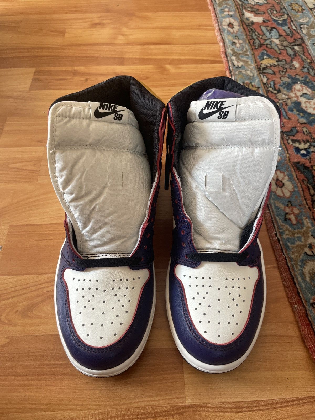 Jordan Brand Jordan 1 High OG Defiant SB La to Chicago dunk 85 skate US 8 Size US 8 / EU 41 - 3 Thumbnail
