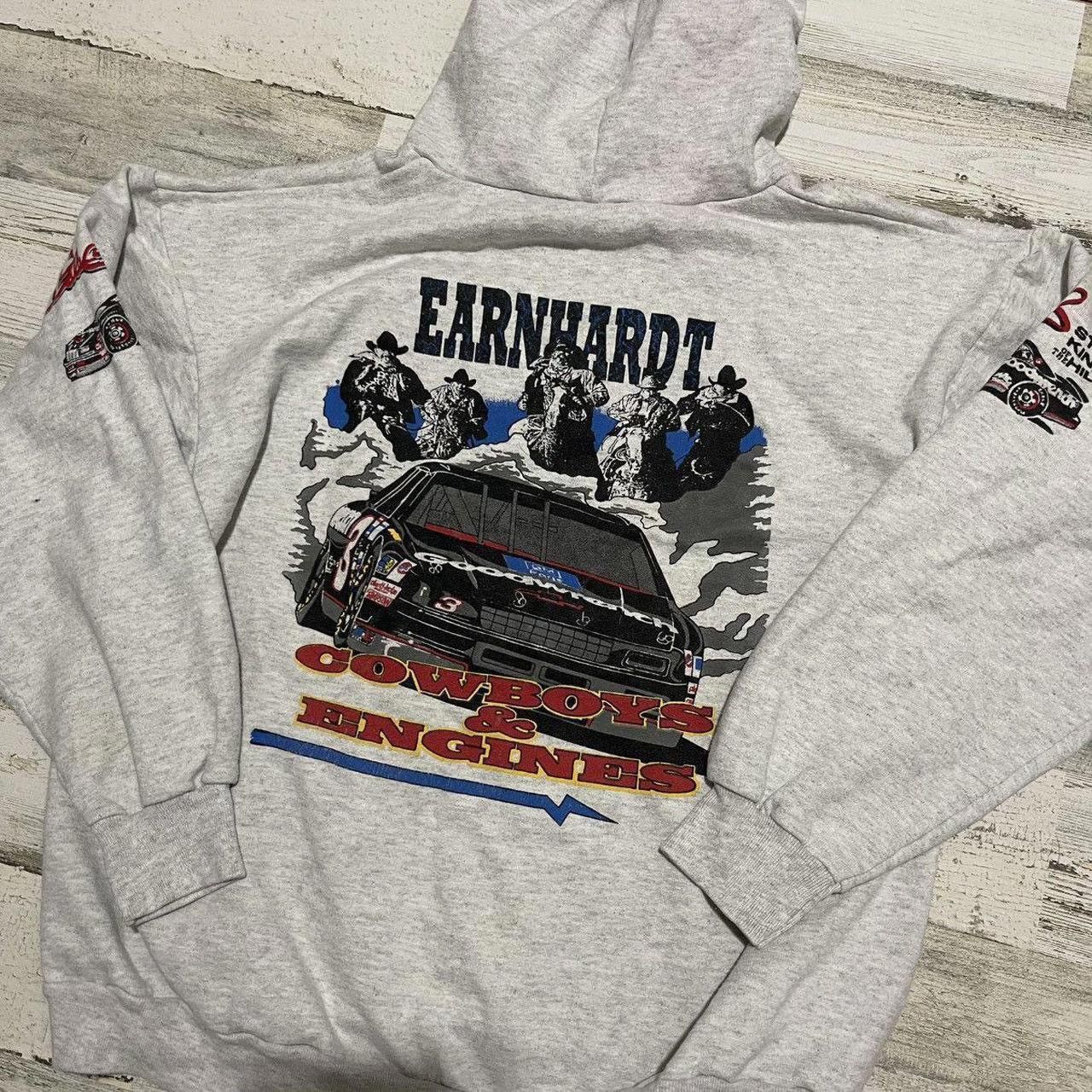 NASCAR Vintage NASCAR Dale Earnhardt Racing Double Sided Hoodie S Size US S / EU 44-46 / 1 - 7 Thumbnail
