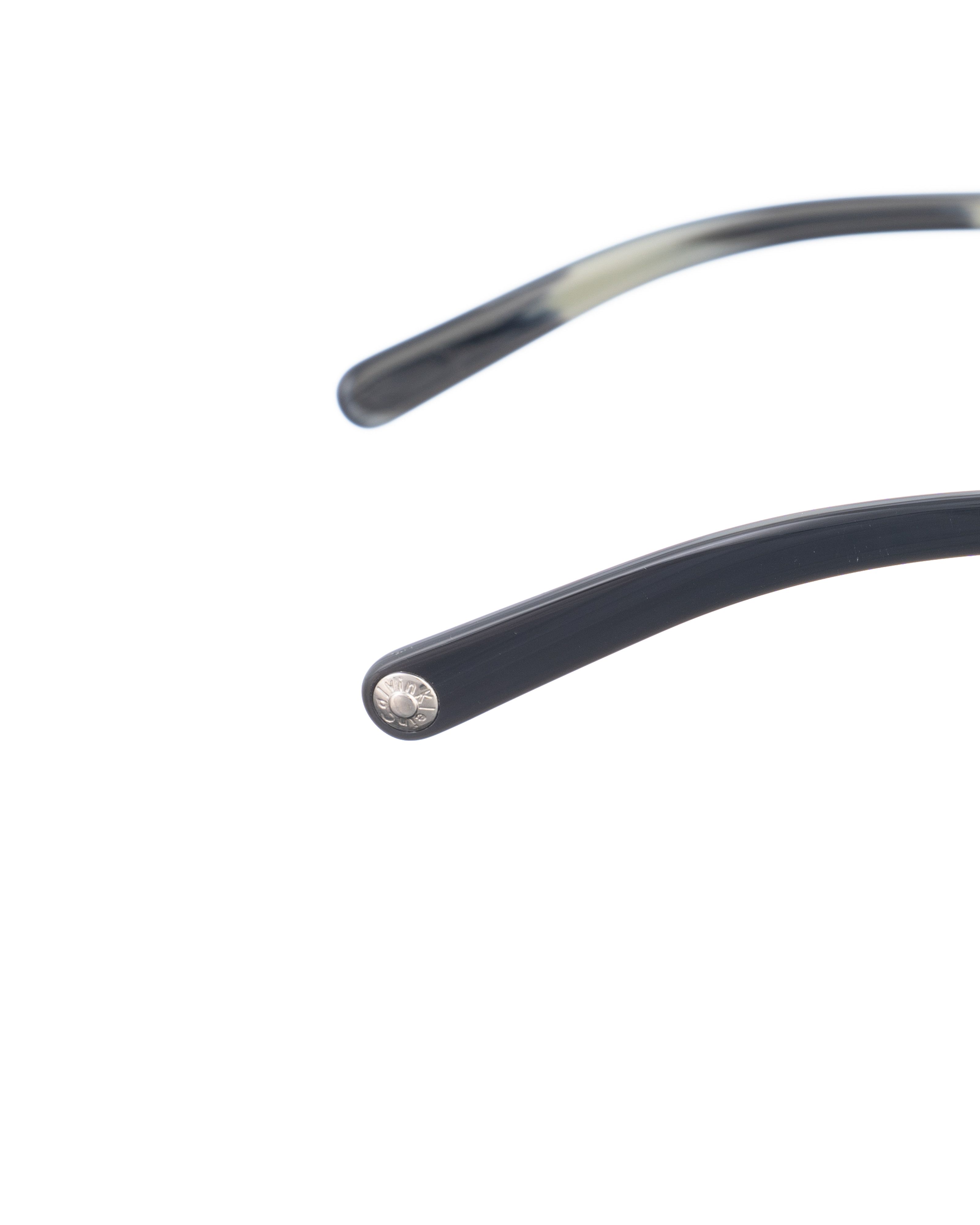 Calvin Klein Calvin Klein 00s Black Metallic Thin Glasses Size ONE SIZE - 2 Thumbnail