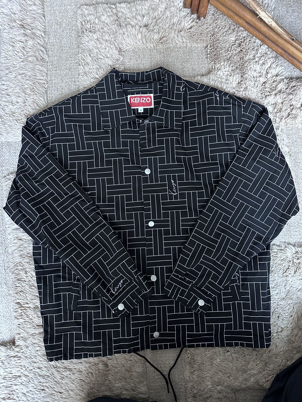 Kenzo Kenzo Printed windbreaker Size US M / EU 48-50 / 2 - 1 Thumbnail