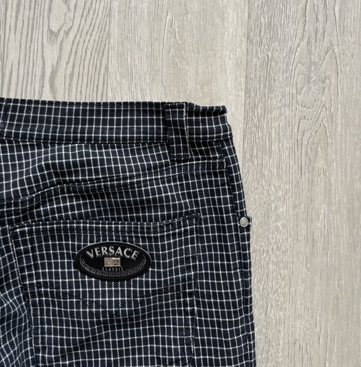 Versace × Vintage Vintage Versace V2 Classic Printed Jeans Archive Size US 38 / EU 54 - 6 Thumbnail