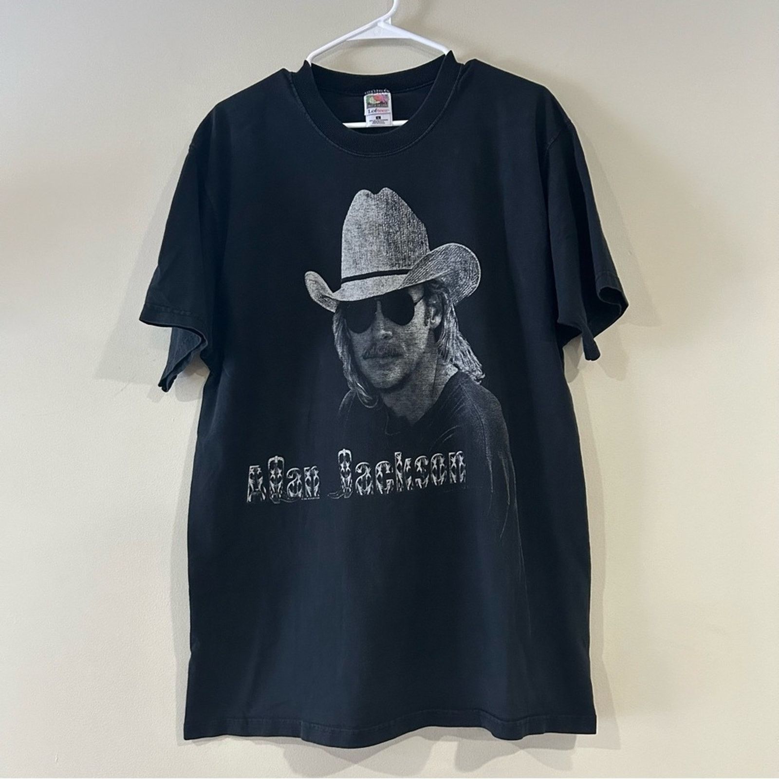 Fruit Of The Loom Vintage 1996 Alan Jackson Shirt Size US L / EU 52-54 / 3 - 1 Thumbnail