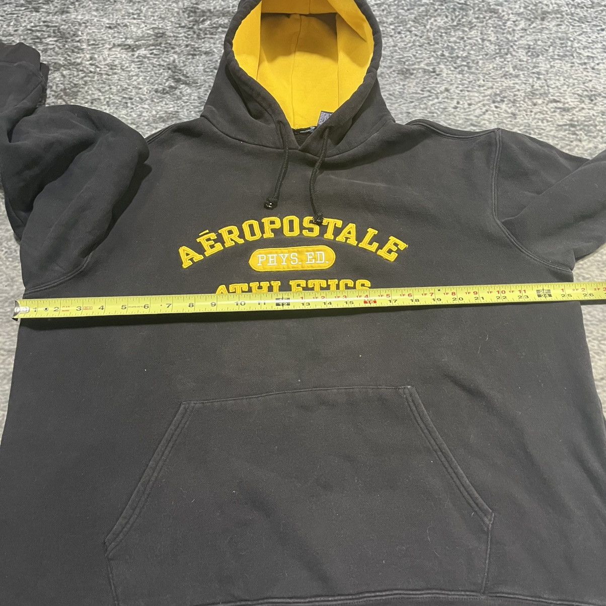 Aeropostale Vintage Y2K Aeropostale Athletics Skater Spellout Hoodie Size US L / EU 52-54 / 3 - 7 Thumbnail