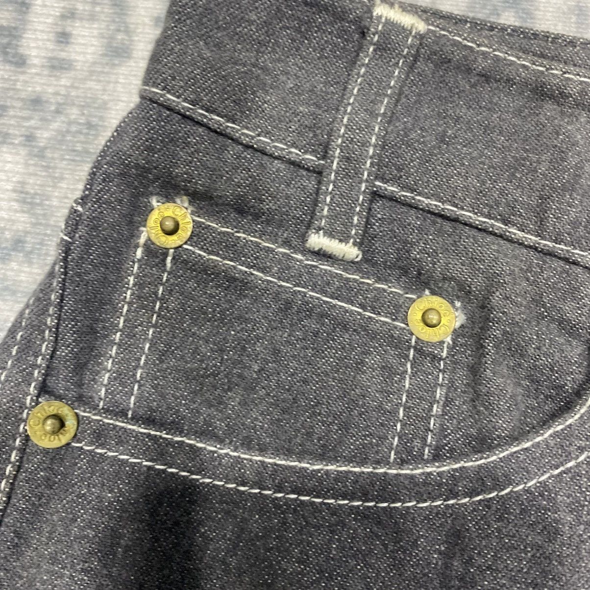 Chloe × Designer Flared Casual Pants Bootcut Size 28" / US 6 / IT 42 - 7 Thumbnail