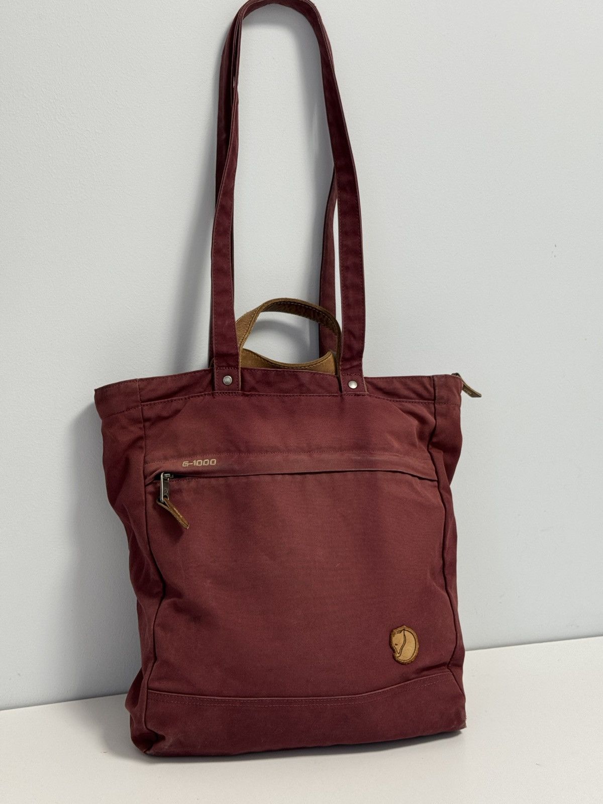 Fjallraven Fjallraven G-1000 Maroon Red Bag Totepack Shoulder Backpack Size ONE SIZE - 1 Thumbnail
