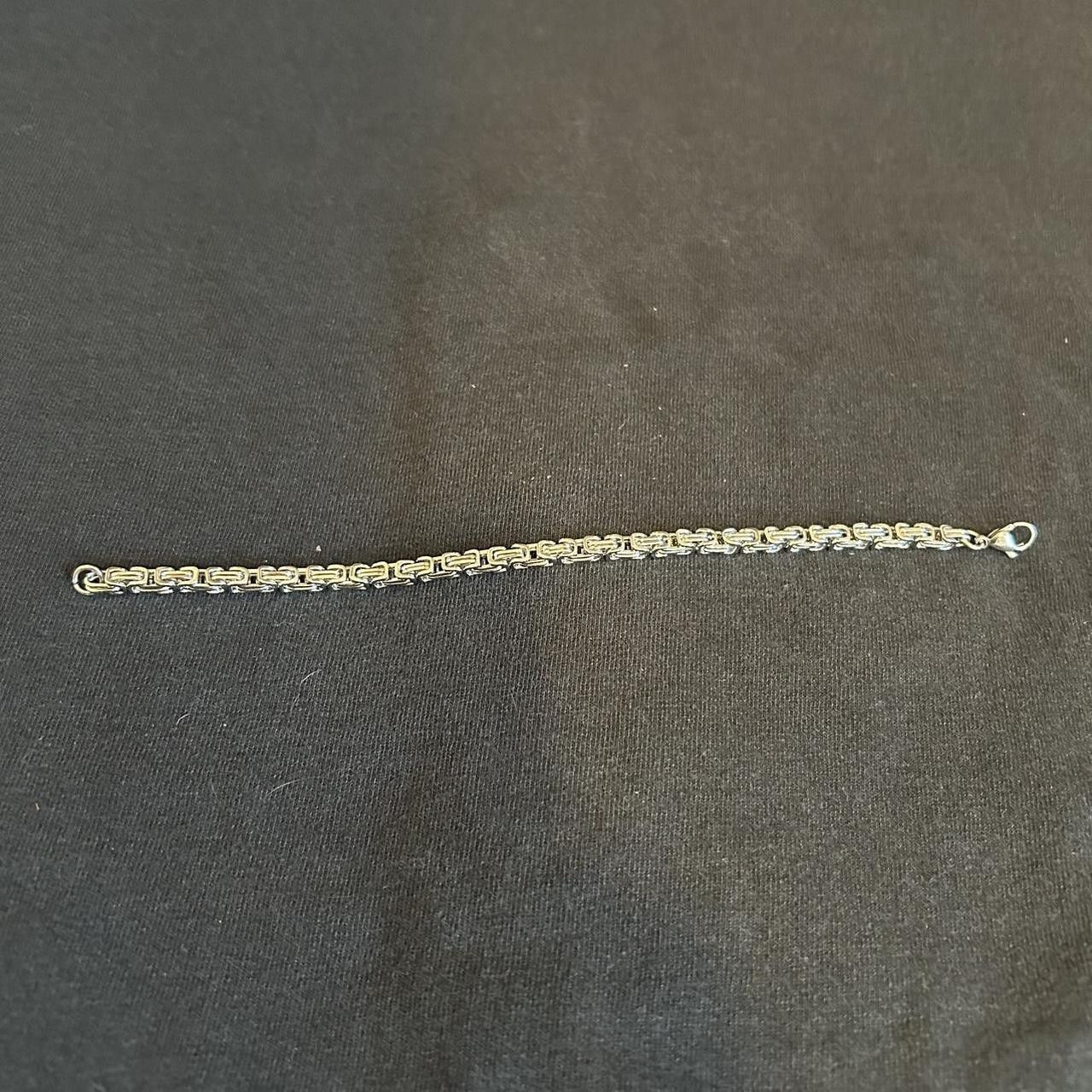 Japanese Brand × Vintage Y2K 2000s Style Bike Chain Style Punk Hip Hop Bracelet Size ONE SIZE - 4 Thumbnail