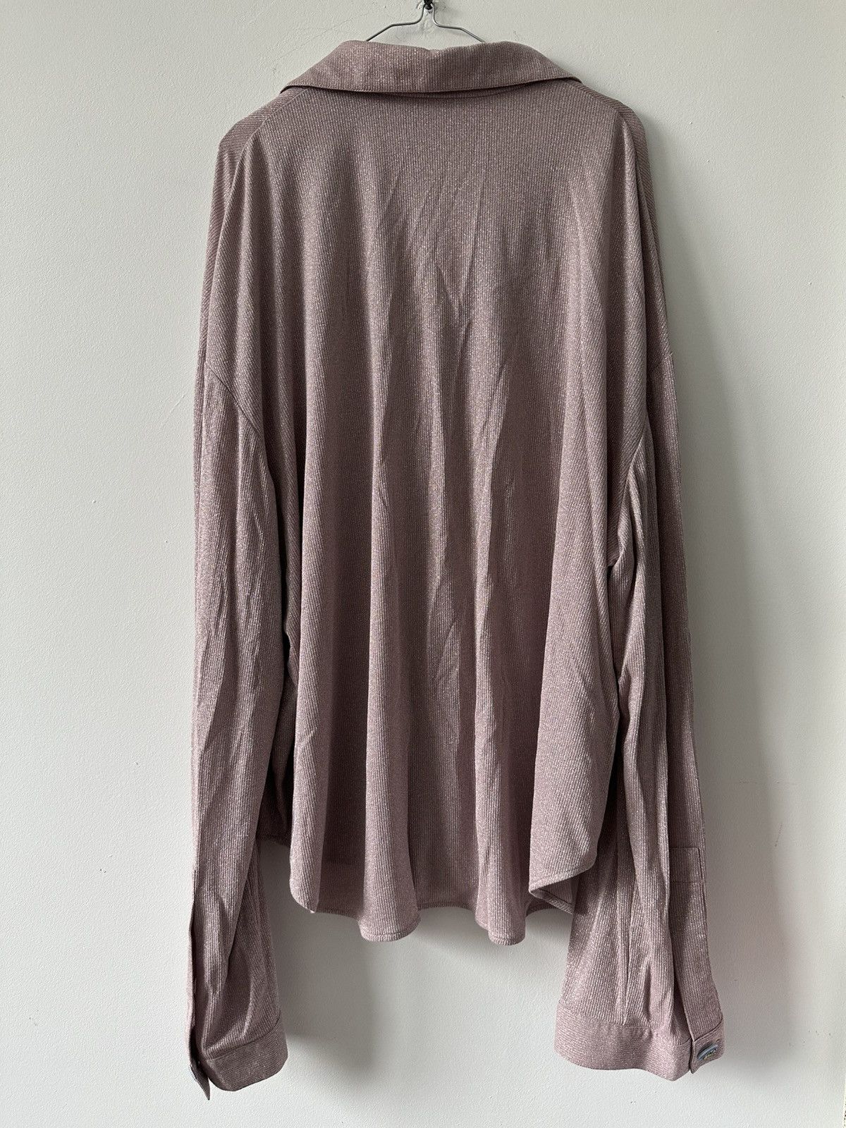 Other Lurex shirt glass buttons with flowers Size US XL / EU 56 / 4 - 9 Thumbnail