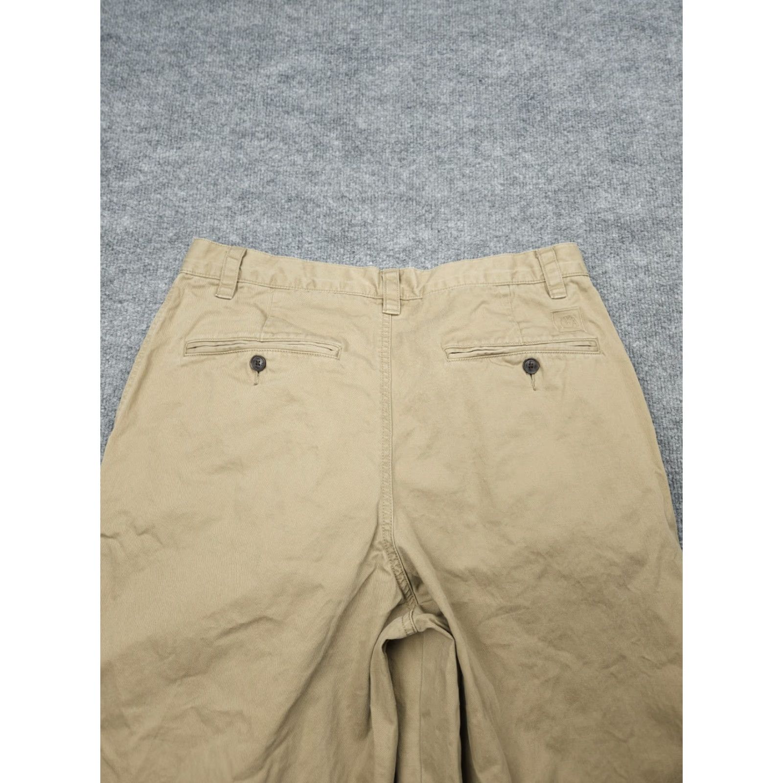 Uniqlo Uniqlo x JW Anderson Pants Mens 32 x 30 Khaki Beige 100% Cotton Straight Chino Pocketed Regular Fit 32x30 Mens Beige Chino Pants Size US 32 / EU 48 - 4 Thumbnail