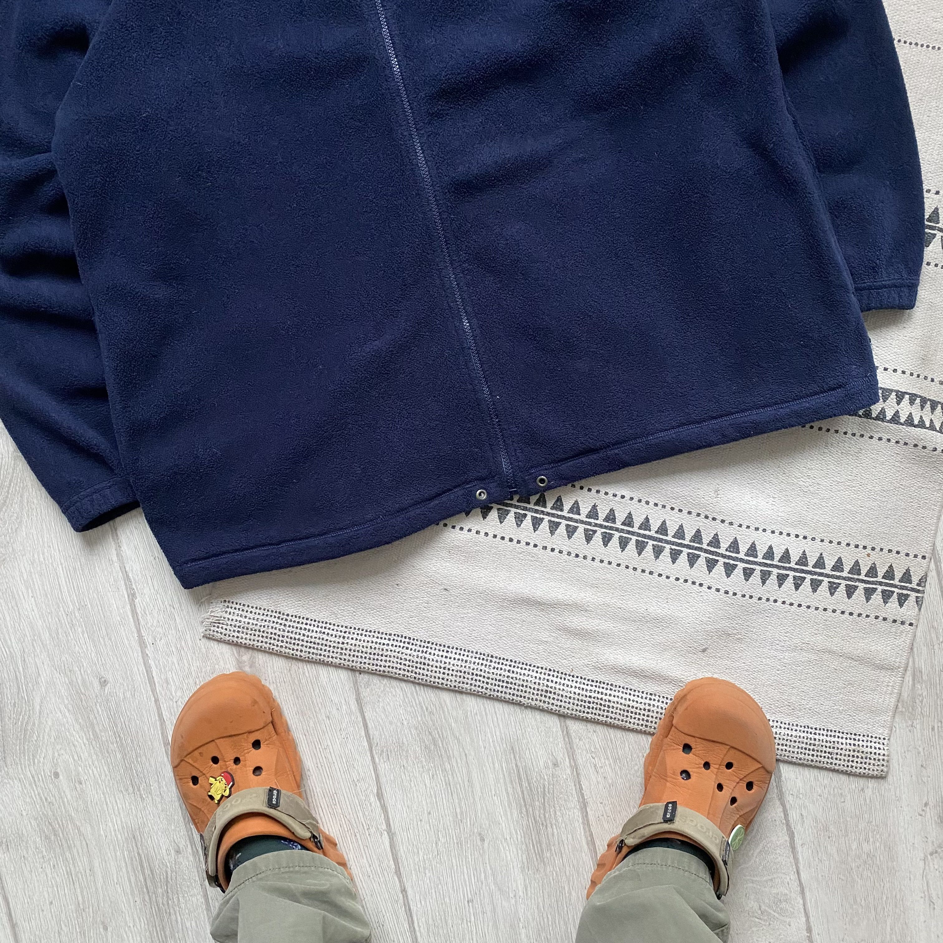 Adidas Vintage 90s Adidas zip fleece Sweater jacket outdoor Size US XL / EU 56 / 4 - 3 Thumbnail