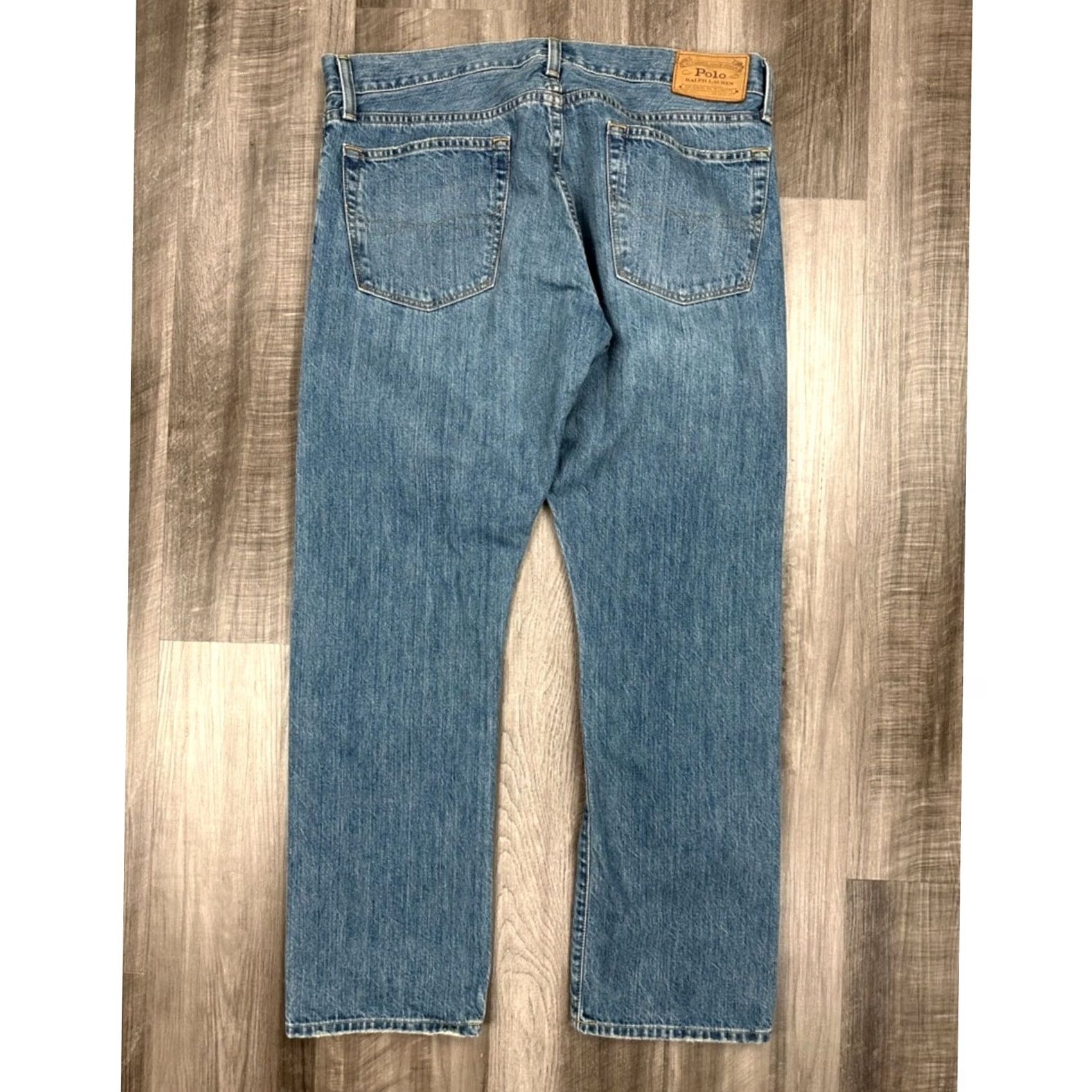 Polo Ralph Lauren VINTAGE Polo Ralph Lauren The Hampton Relaxed Straight Jeans Shirt 34 Mens Blue 30 39 11 8 13.5 36 34x30 Mens Size US S / EU 44-46 / 1 - 2 Thumbnail