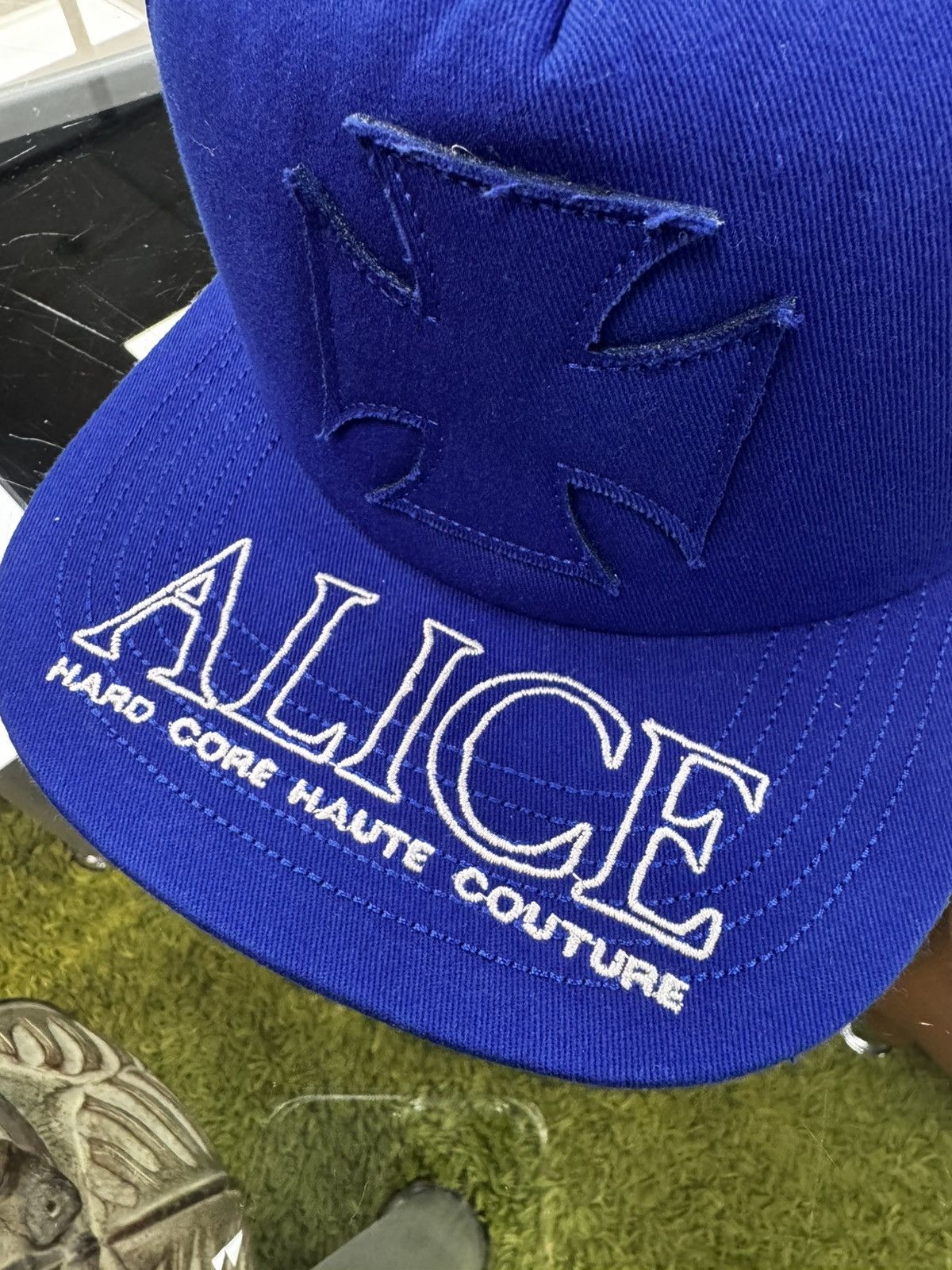 Alice Hollywood Alice Hollywood Haute Couture Trucker “Blue” Size ONE SIZE - 1 Thumbnail