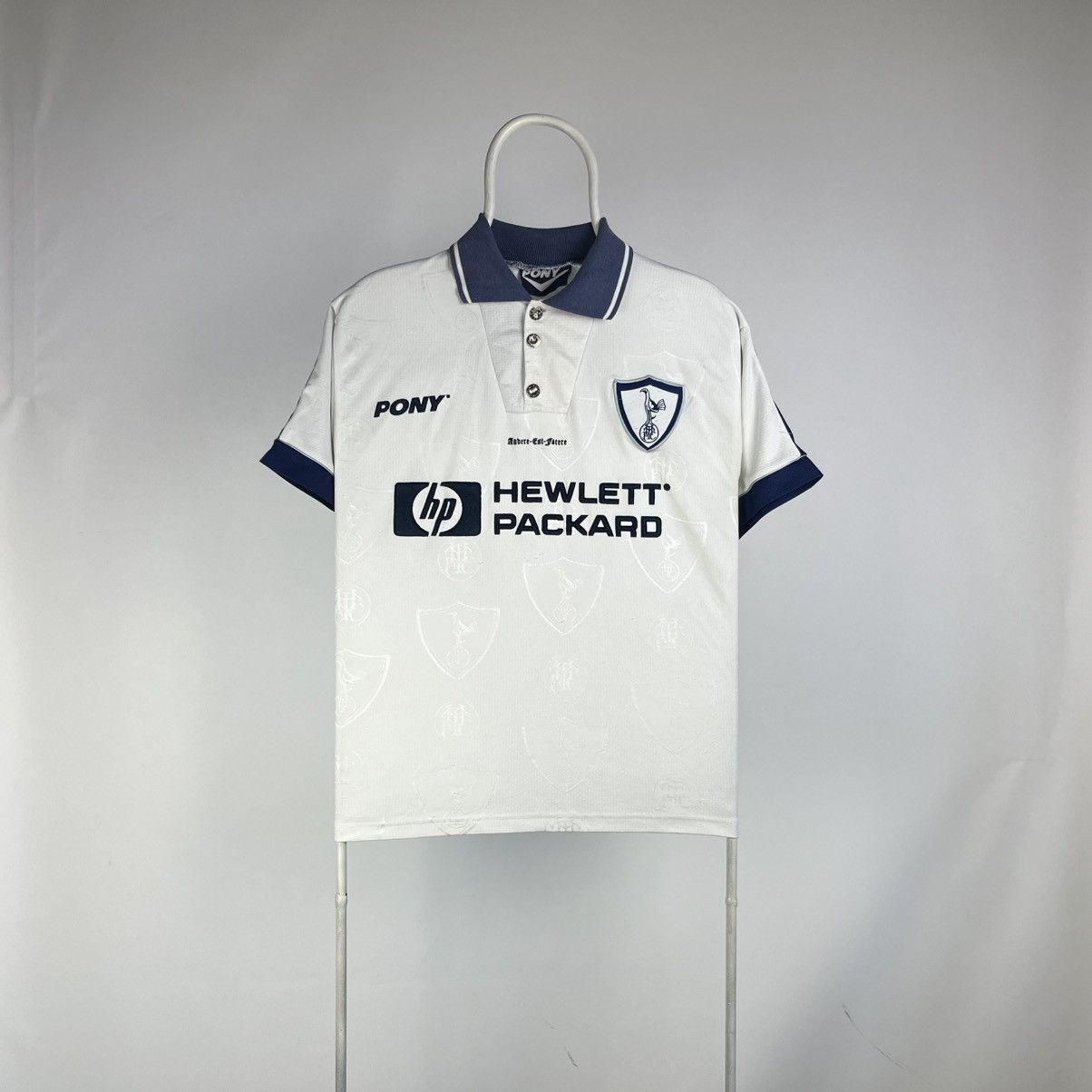 TOTTENHAM HOTSPUR 1995/97 HOME SHIRT JERSEY PONY Small