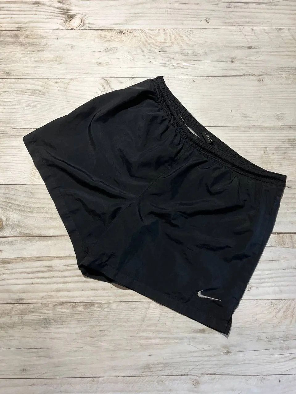 Nike Vintage Nike Shorts Nylon Swim 90s Swoosh Size US 36 / EU 52 - 1 Thumbnail