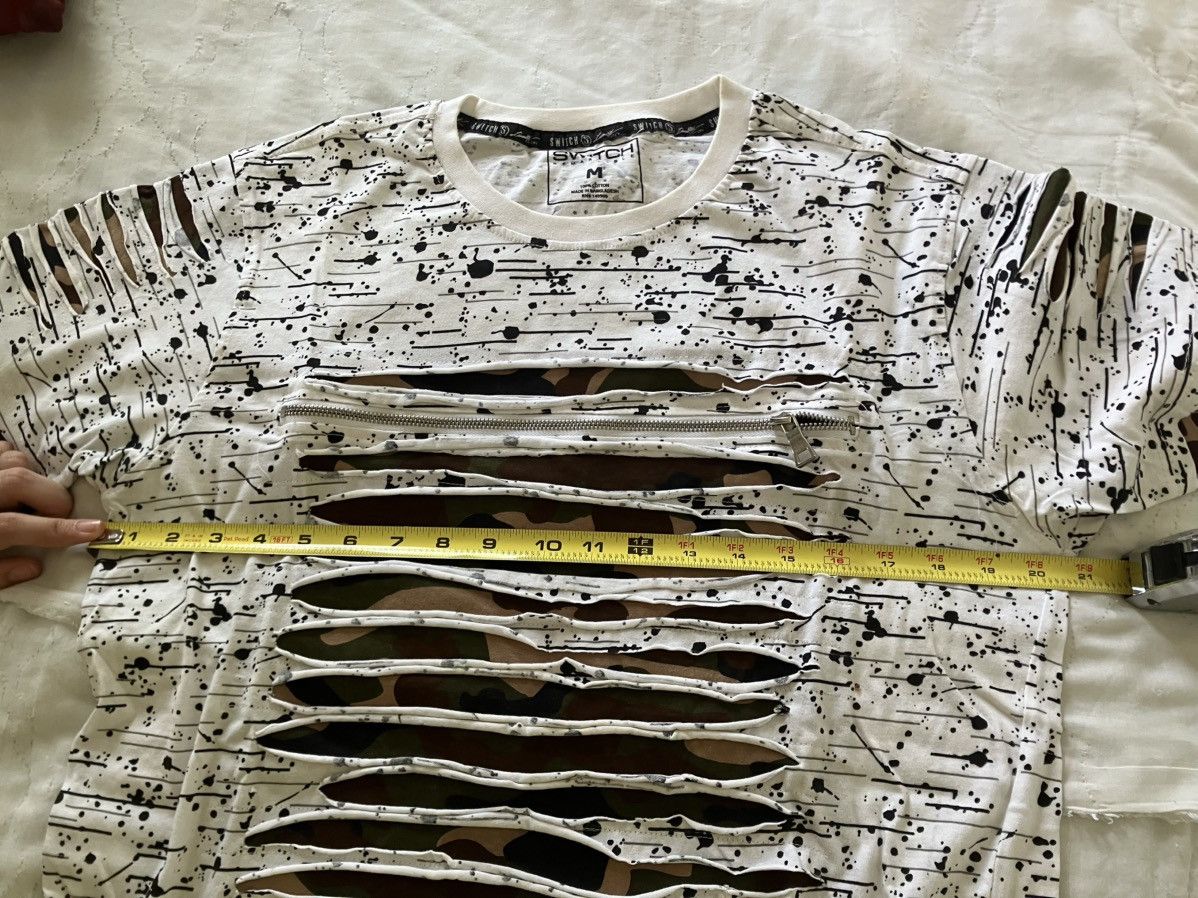 Other Switch Remarkable Distressed Slash Tee - Camo Underlay - M Size US M / EU 48-50 / 2 - 10 Thumbnail
