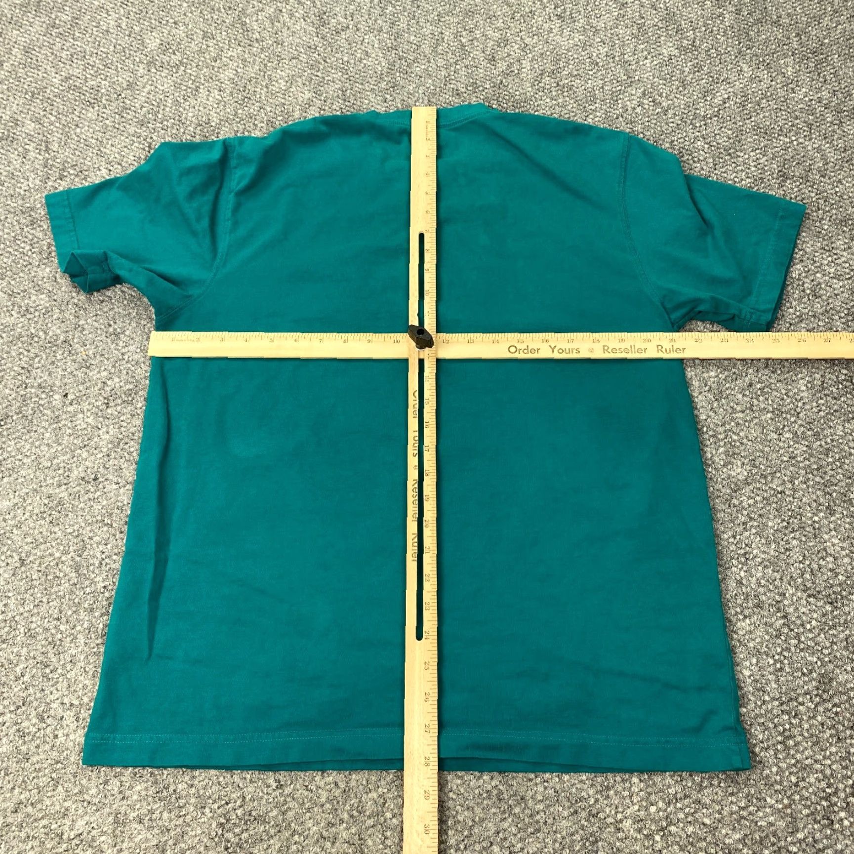Vintage L.L. Bean Pocket Shirt Mens M Teal Blue Crew Neck Short Sleeve Jersey Regular Fit Pockets T-Shirt Size US M / EU 48-50 / 2 - 6 Thumbnail