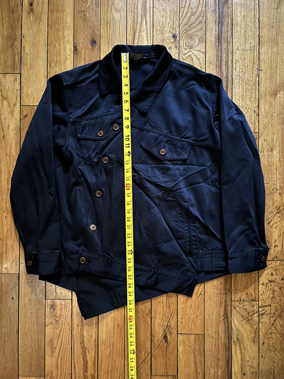 Comme des Garcons Homme Plus AD2018 Comme Homme Plus Asymmetric Twisted Jacket Size US S / EU 44-46 / 1 - 8 Thumbnail