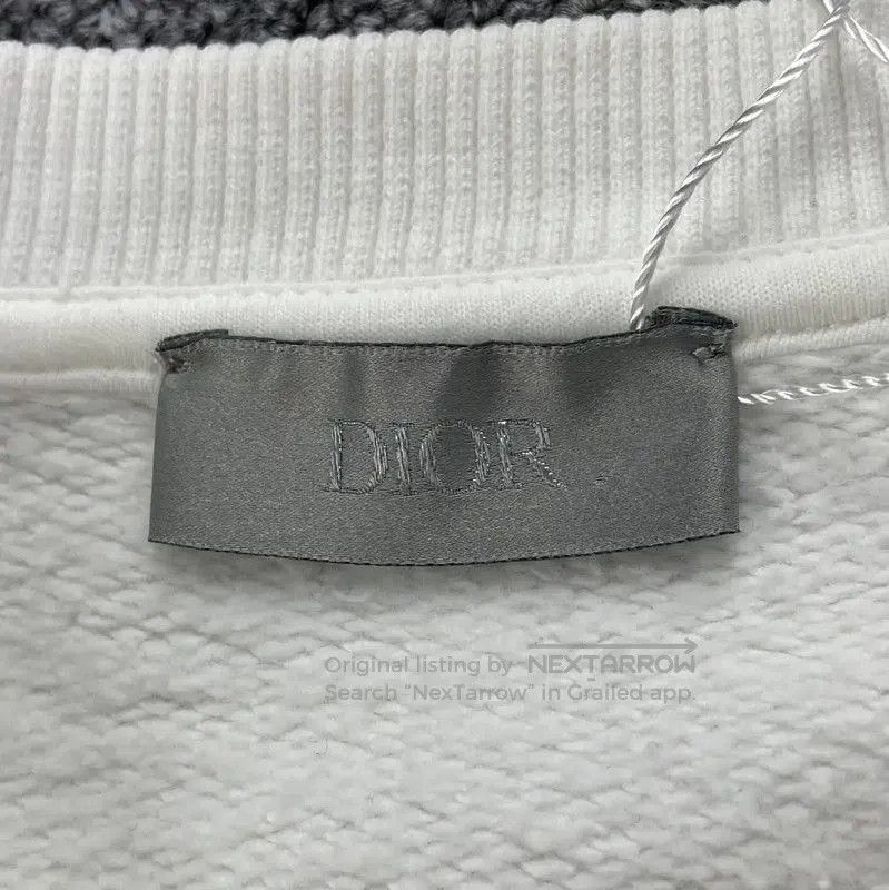 Dior Dior White Cotton Women's Sweatshirt . Size S / US 4 / IT 40 - 4 Thumbnail