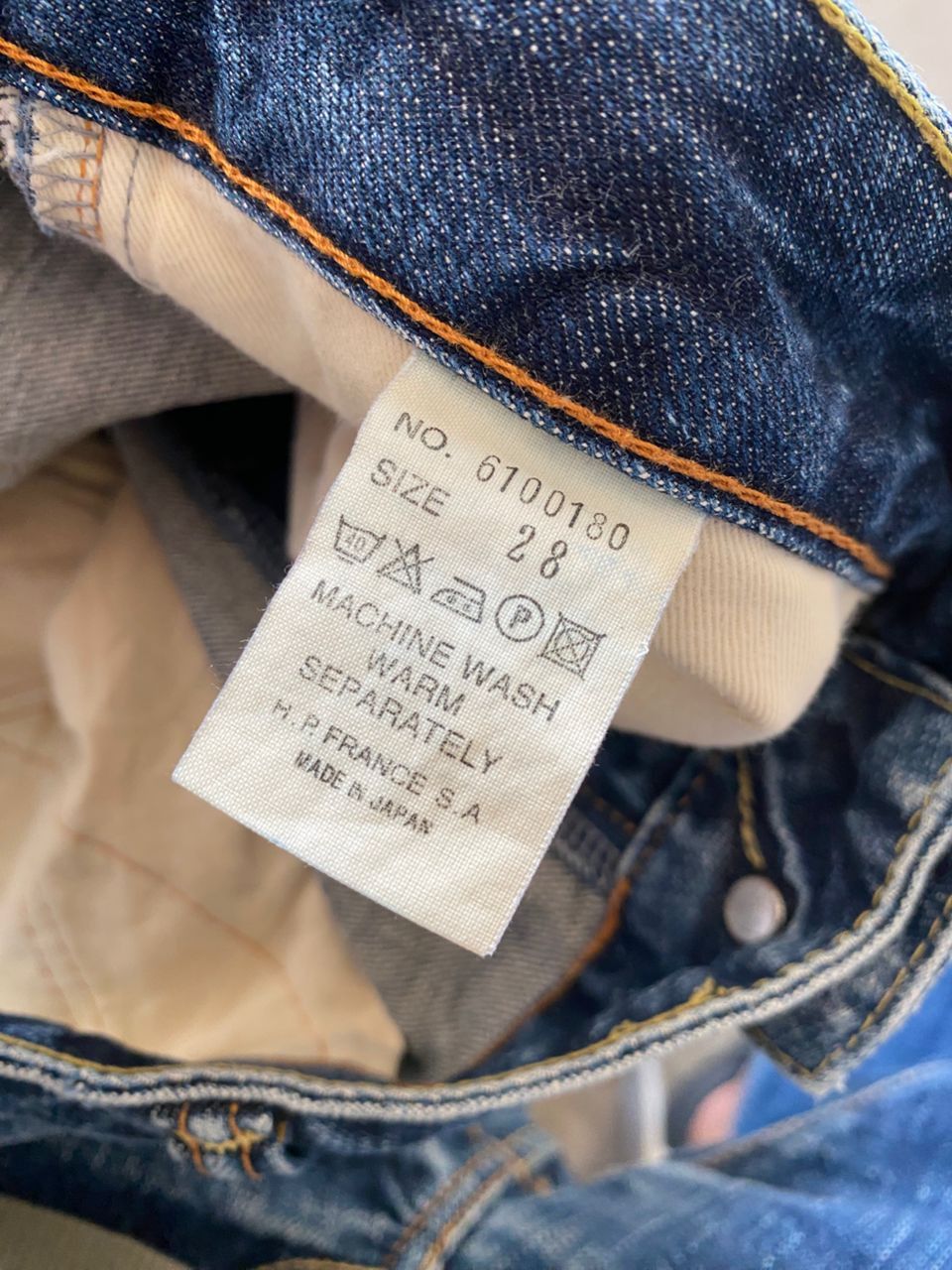 Japanese Brand Vintage River & Blue Flare Distressed Denim Size US 32 / EU 48 - 25 Thumbnail
