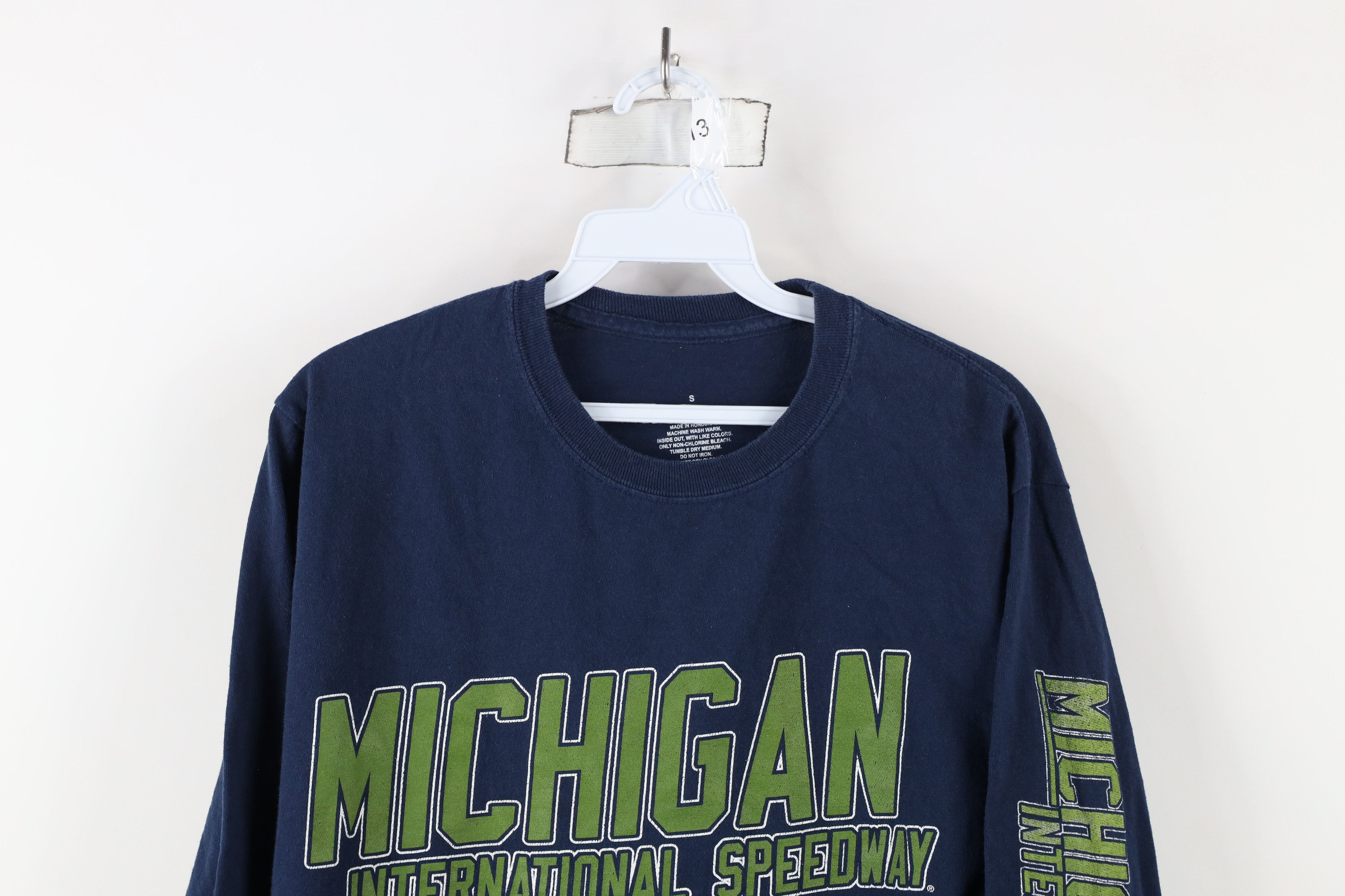 Vintage Vintage Y2K Michigan International Long Sleeve T-Shirt Size US S / EU 44-46 / 1 - 2 Thumbnail