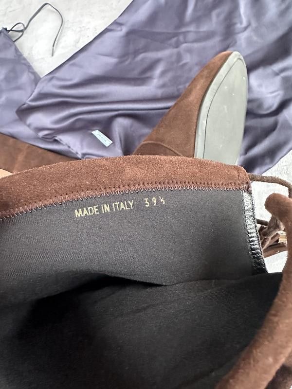 Prada PRADA VELOUR OVER-THE-KNEE BOOTS Size US 9.5 / IT 39.5 - 5 Thumbnail
