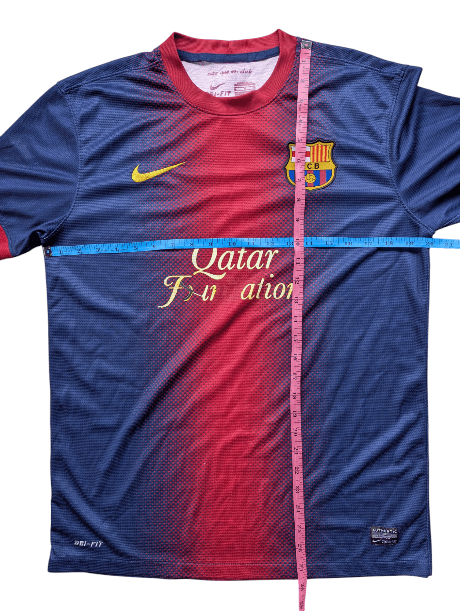 Other NIKE BARCELONA FC 2012/13 FOOTBALL SHIRT SOCCER JERSEY Size US M / EU 48-50 / 2 - 5 Thumbnail