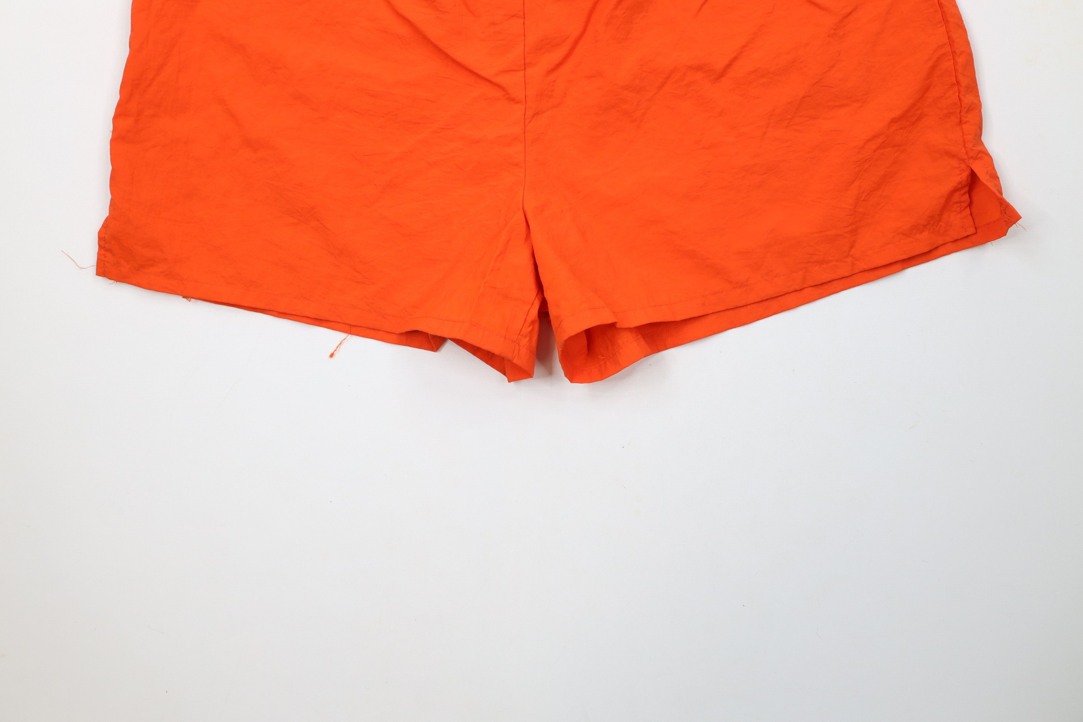 Vintage Vintage 90s Streetwear Knee Soccer Shorts Baggies Orange USA Size 32" / US 10 / IT 46 - 4 Thumbnail