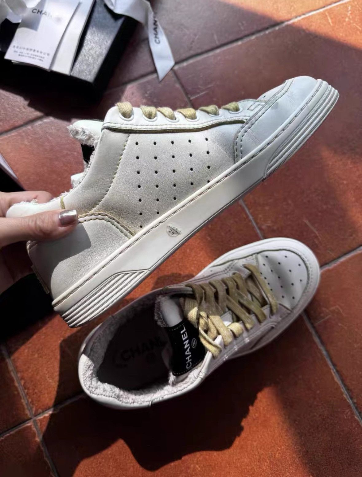 Chanel Chanel Sneakers Size US 8 / IT 38 - 2 Thumbnail
