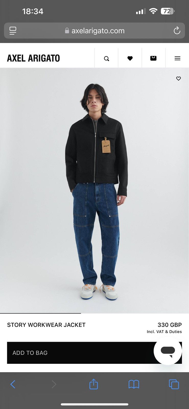 Axel Arigato Axel Arigato jacket Size US M / EU 48-50 / 2 - 1 Thumbnail